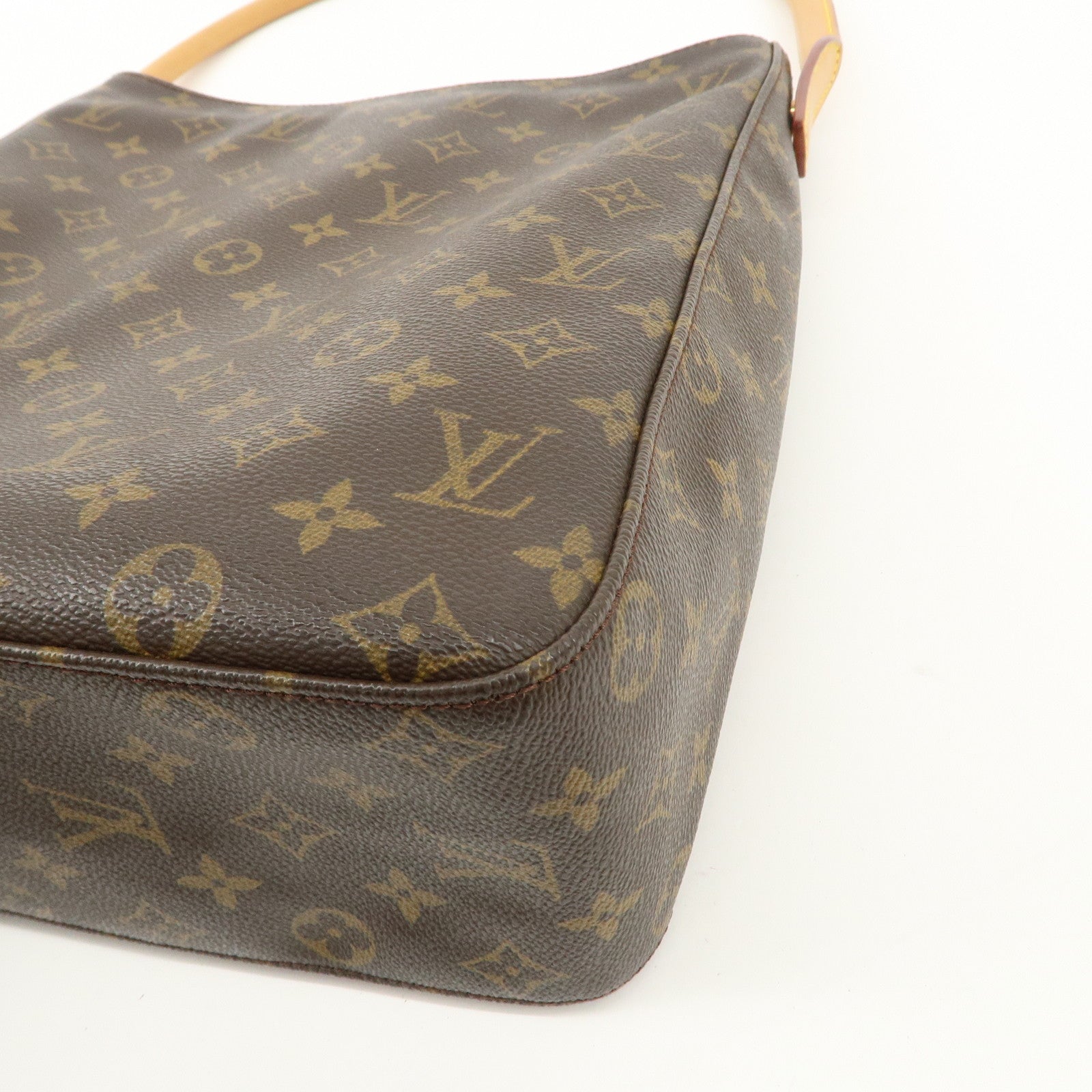 Louis Vuitton Monogram Looping GM Shoulder Bag Hand Bag M51145 Used