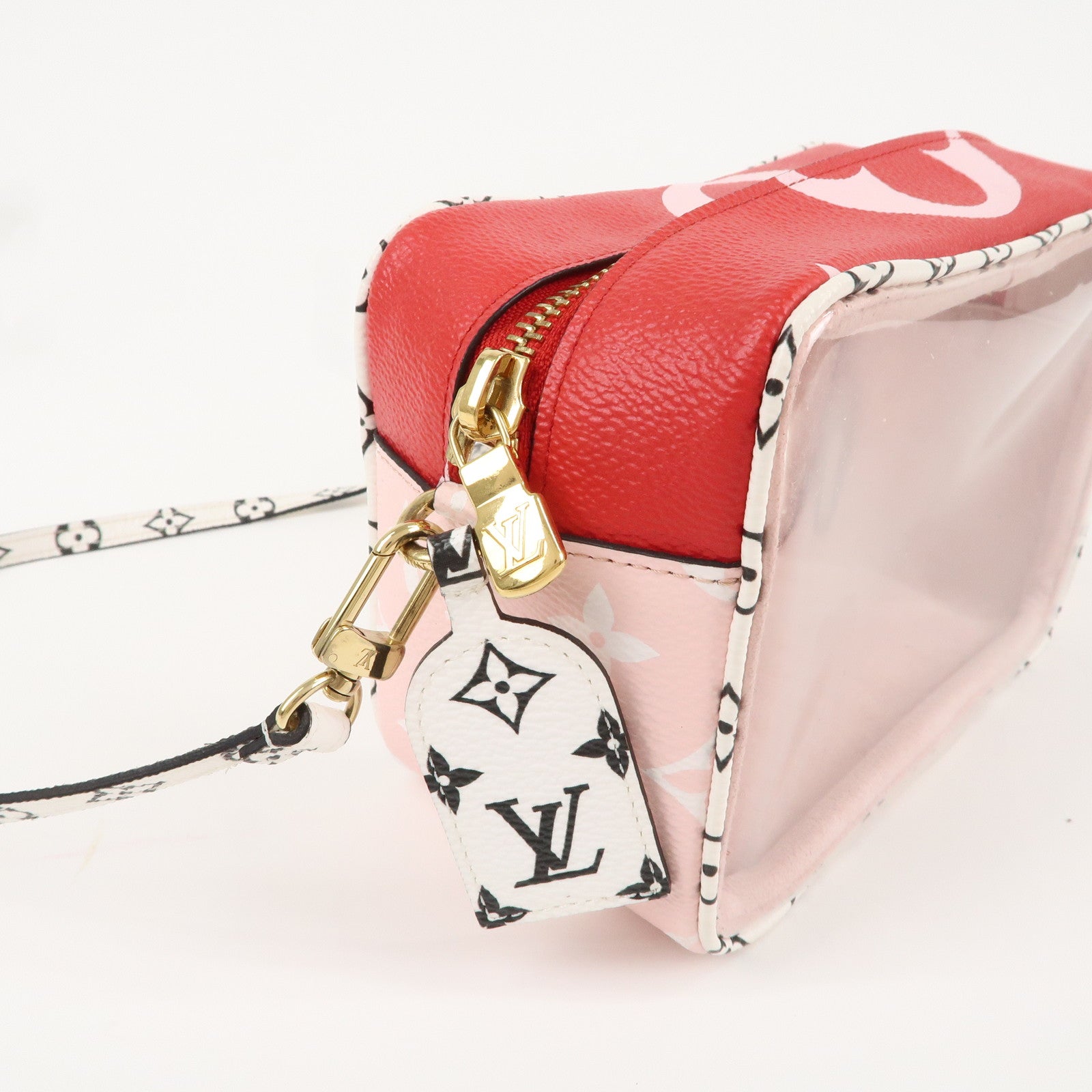 Louis Vuitton Monogram Giant Beach Pouch Shoulder Bag Rouge M67601