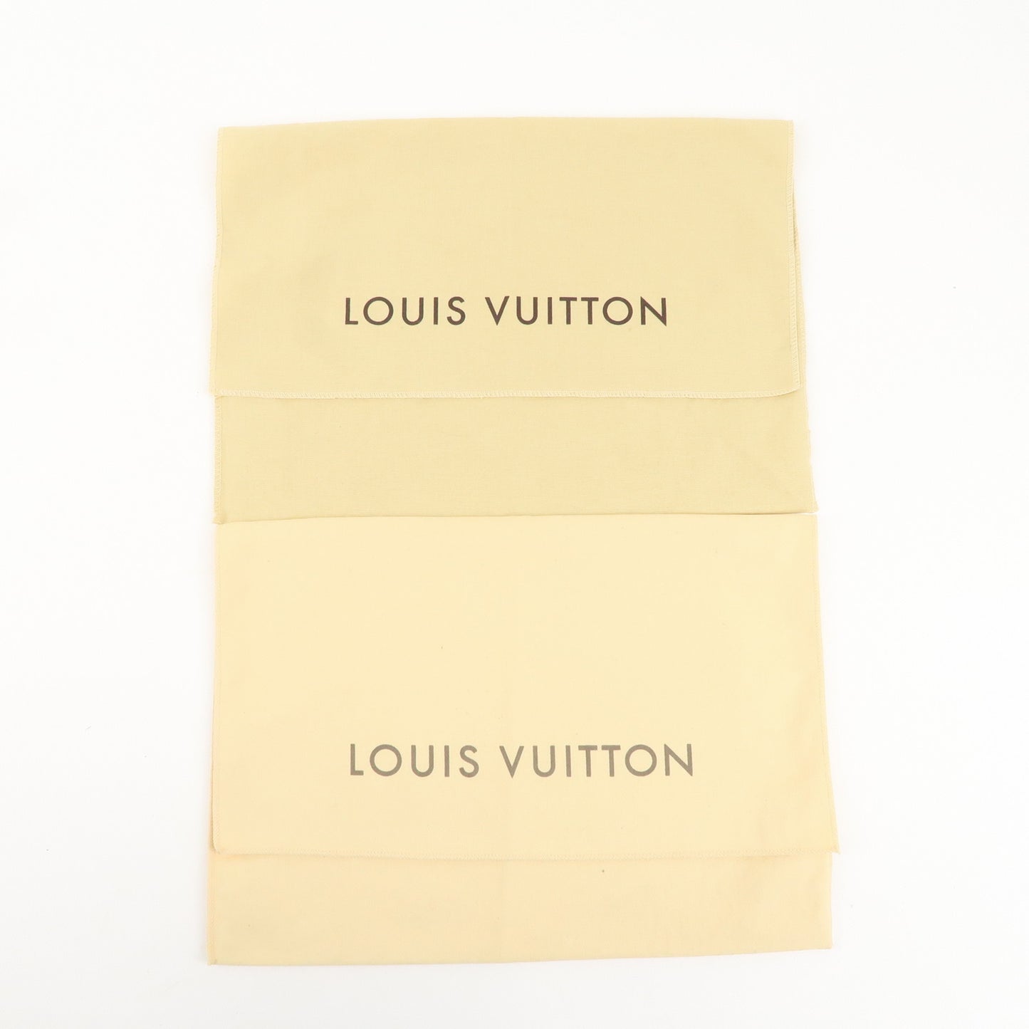 Louis Vuitton Set of 15 Storage Bag Dust Bag Flap Type Beige