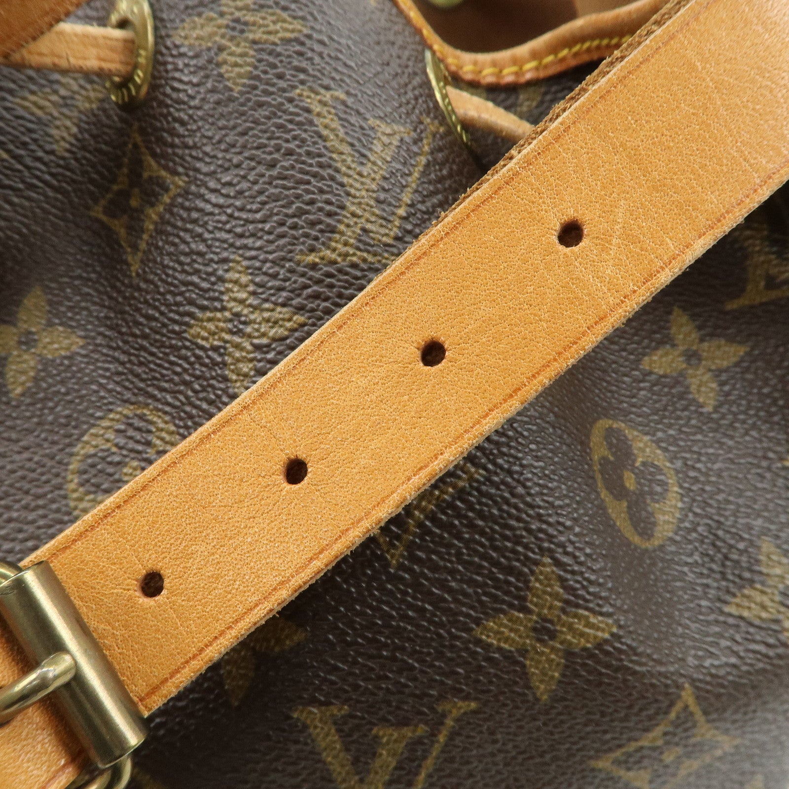 Louis Vuitton Monogram Petit Noe Shoulder Bag Brown M42226 Used