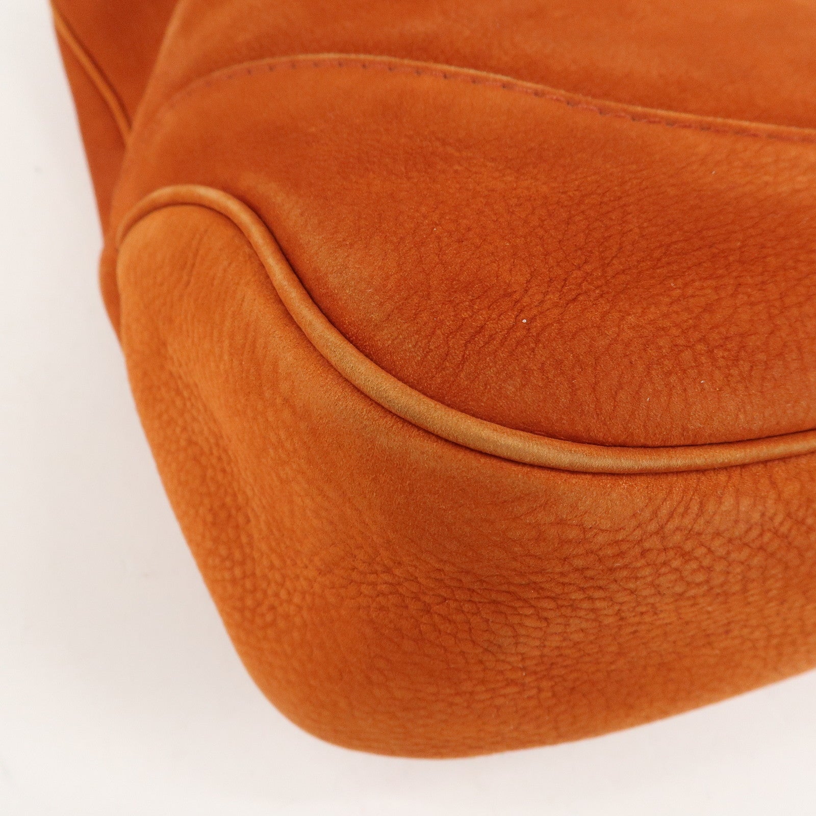 GUCCI New Jackie Suede Shoulder Bag  Orange 277520 Used