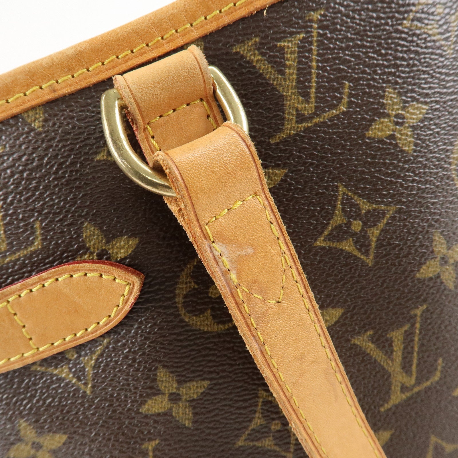 Louis Vuitton Monogram Batignolles Vertical Tote Bag M51153 Used