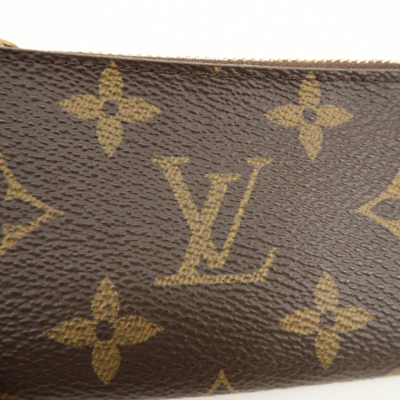 Louis Vuitton Monogram Pochette Cles Coin Case Key Case M62650