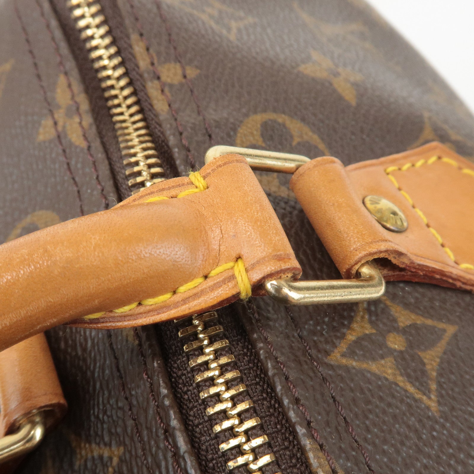 Louis Vuitton Monogram Speedy 30 Hand Bag Boston Bag M41108 Used