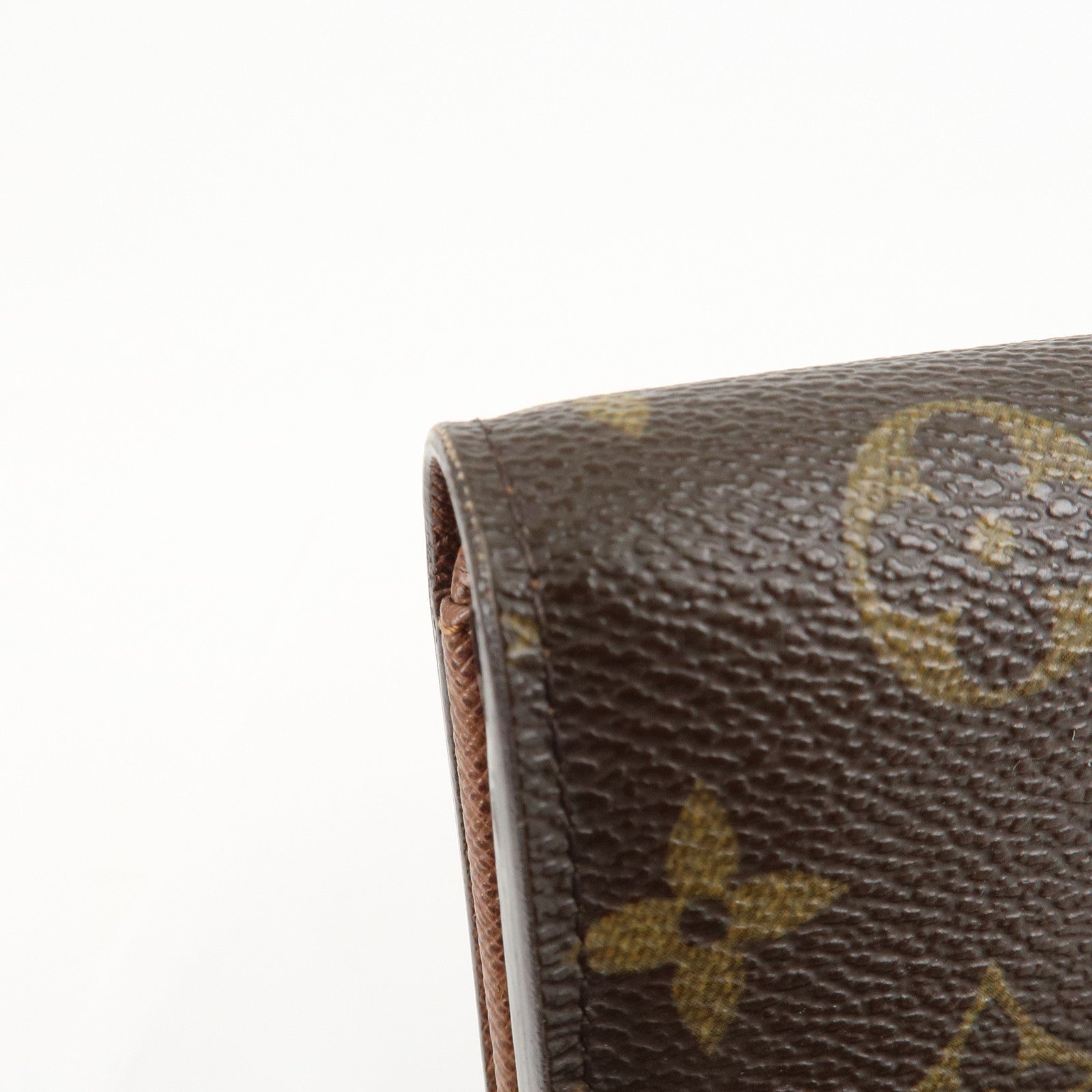 Louis Vuitton Monogram Porte Monnaie Billets Tresor Wallet M61730 Used