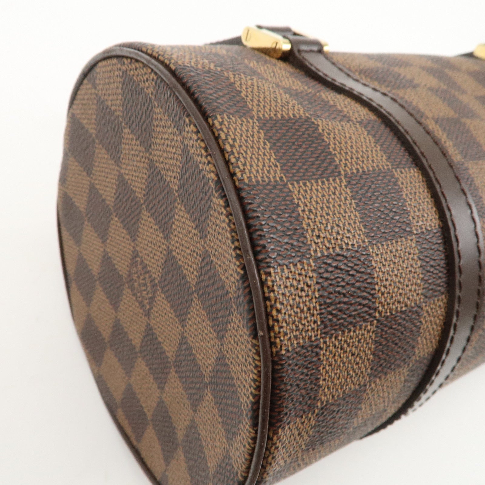 Louis Vuitton Damier Ebene Papillon 26 Hand Bag Brown N51304