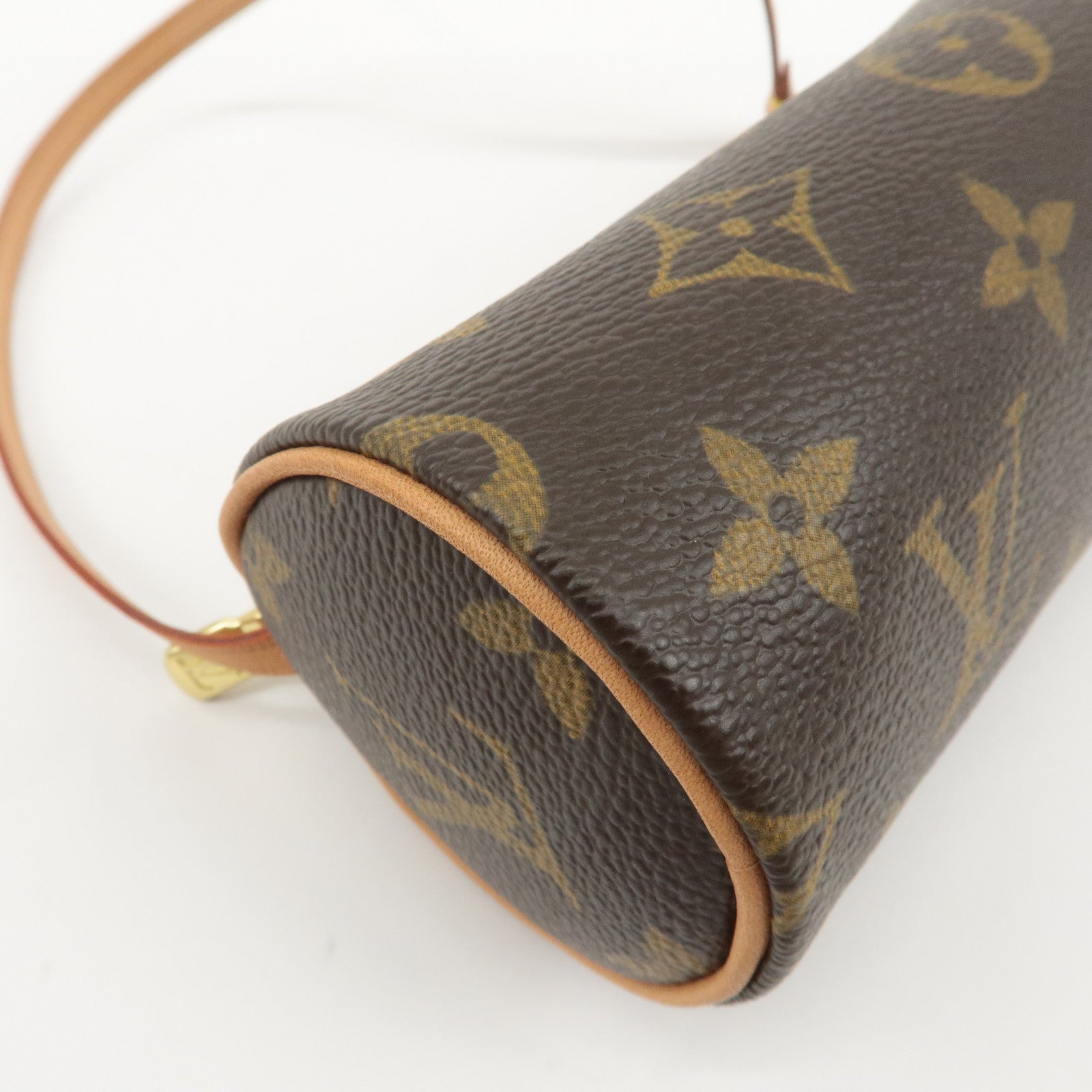 Louis Vuitton Monogram Mini Pouch for Papillon Bag Brown