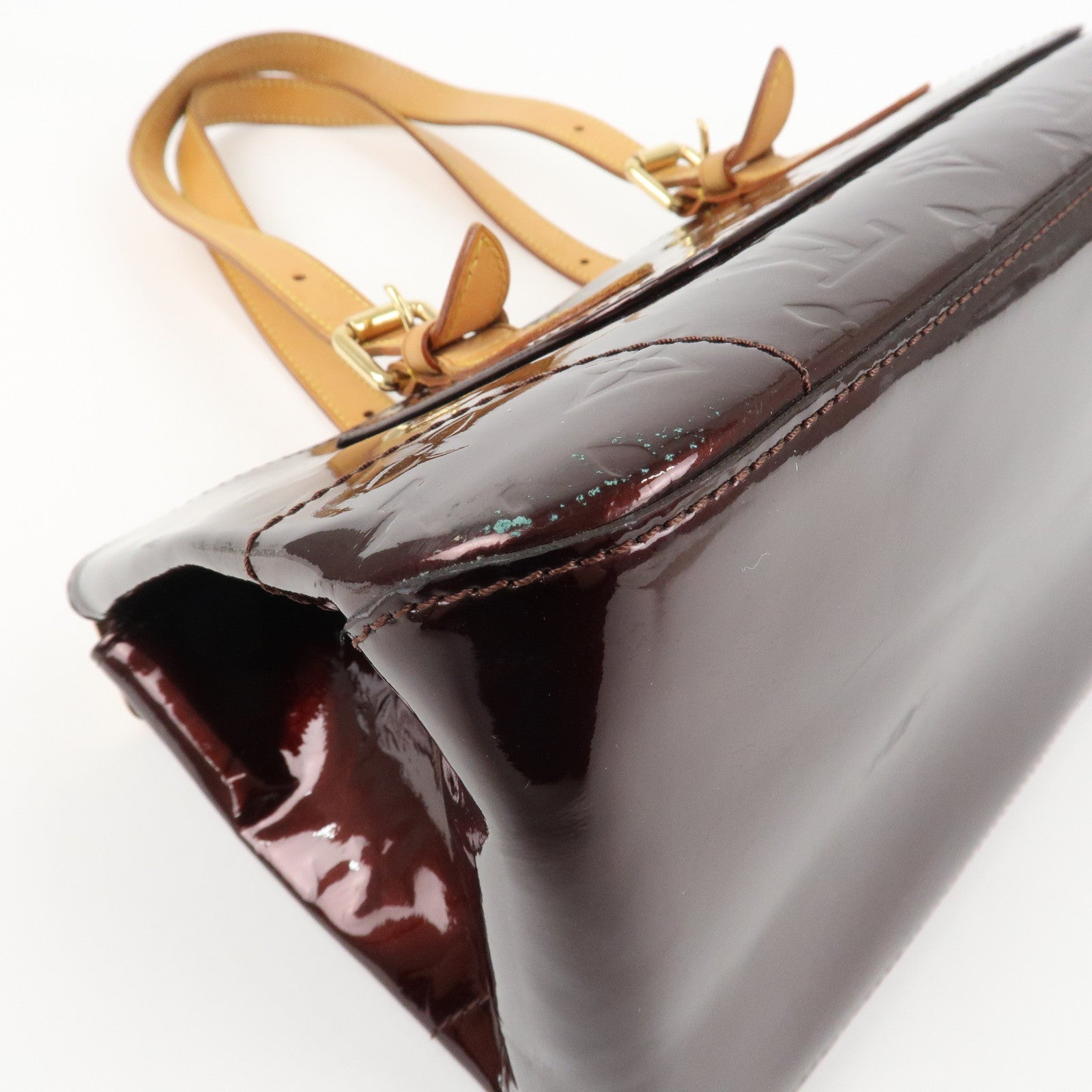 Louis Vuitton Monogram Vernis Rosewood Avenue Hand Bag M93510 Used