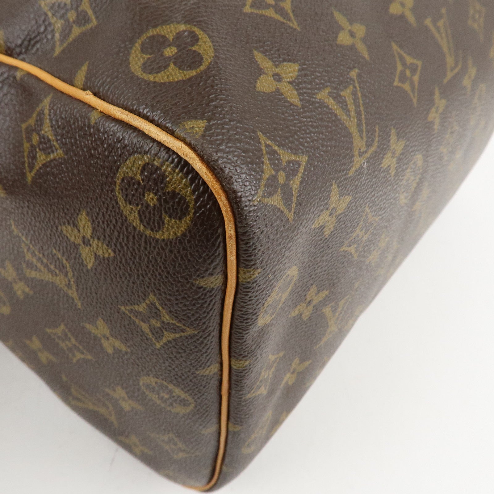 Louis Vuitton Monogram Speedy 35 Hand Bag Boston Bag M41524