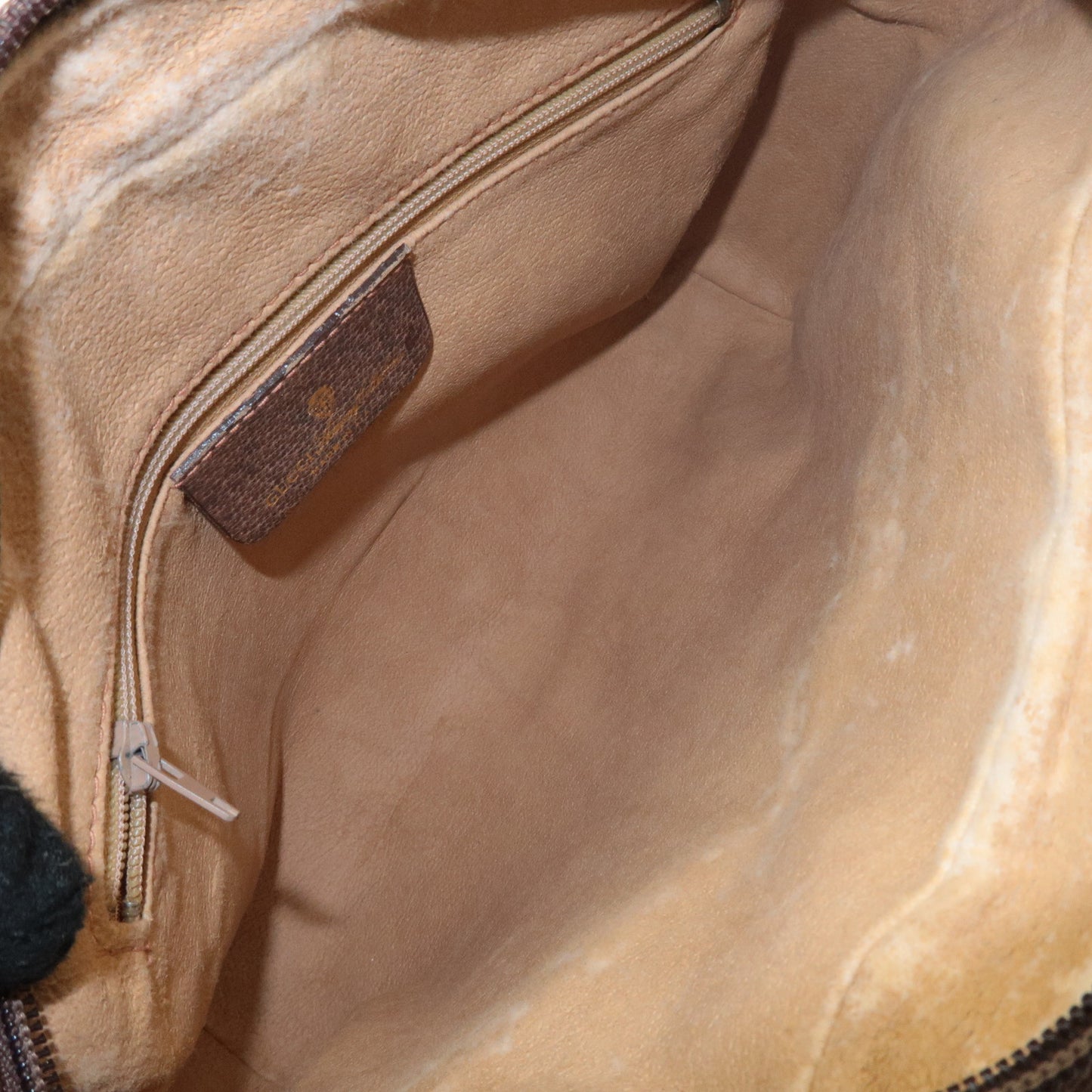 GUCCI Set of 2 Old Gucci GG Plus Leather Clutch Bag Shoulder Bag