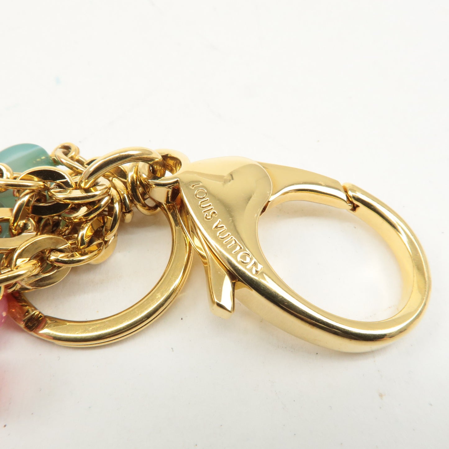 Louis Vuitton Porte Cles Pop Flower Key Chain M66144