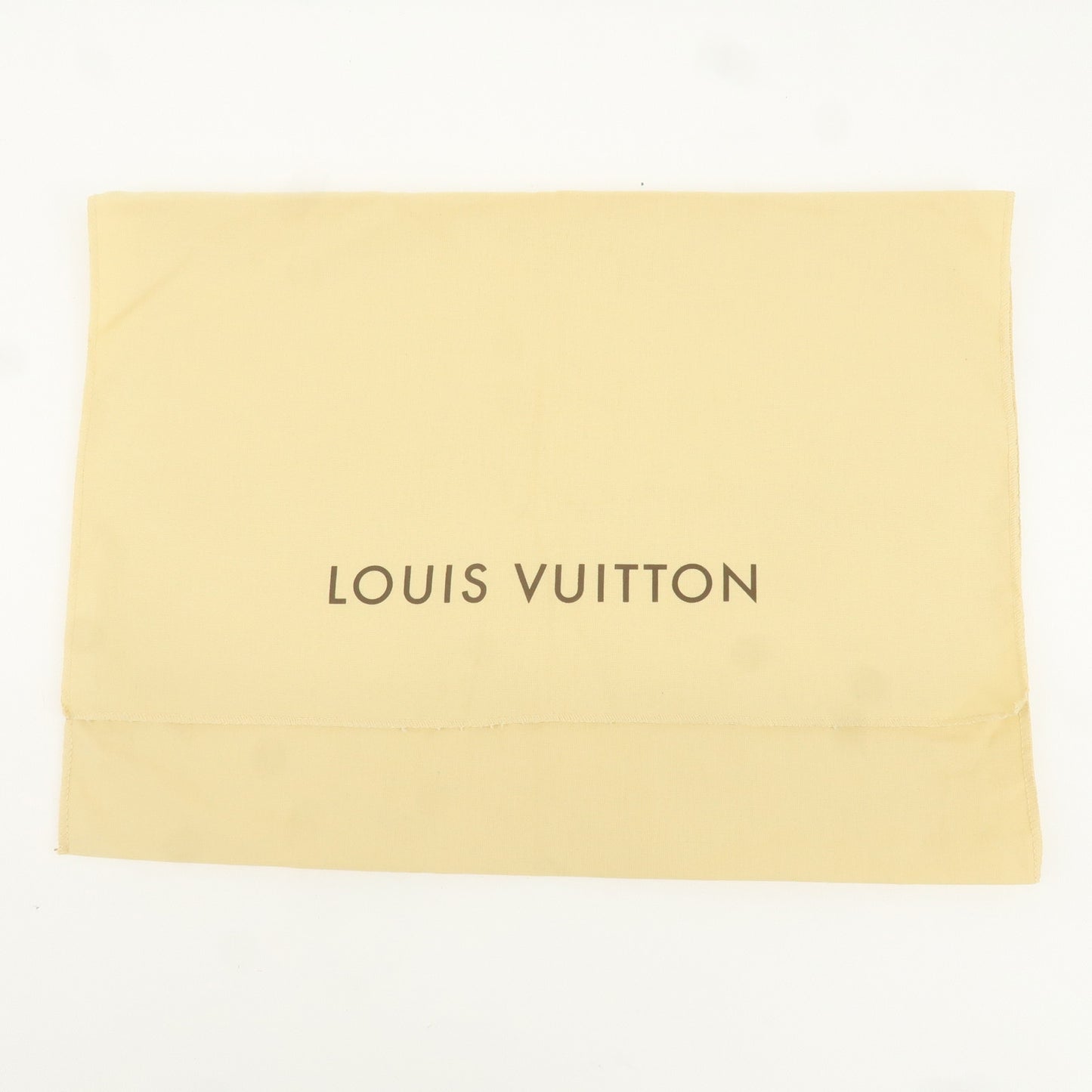 Louis Vuitton Set of 10 Dust bag Flap Type Beige