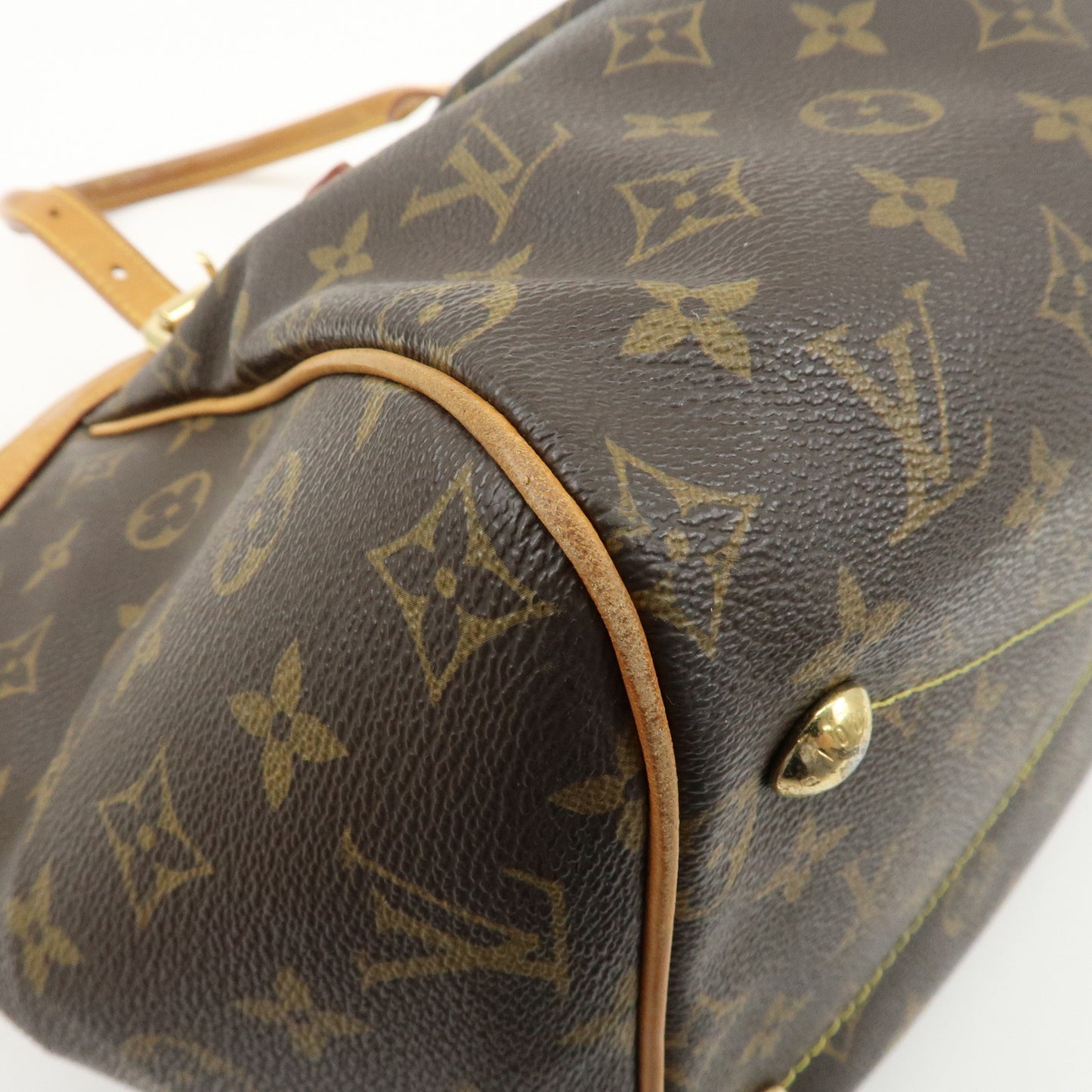 Louis Vuitton Monogram Tivoli GM Shoulder Bag Brown M40144