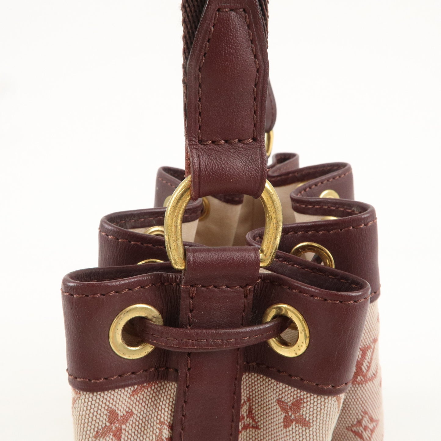 Louis Vuitton Monogram Mini Noelie Hand Bag Cerise M92686