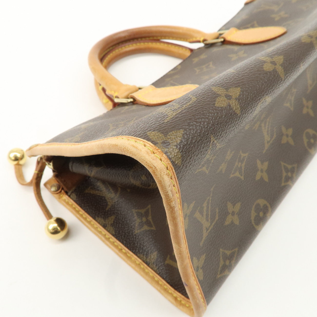 Louis Vuitton Monogram Popincourt Hand Bag Brown M40009