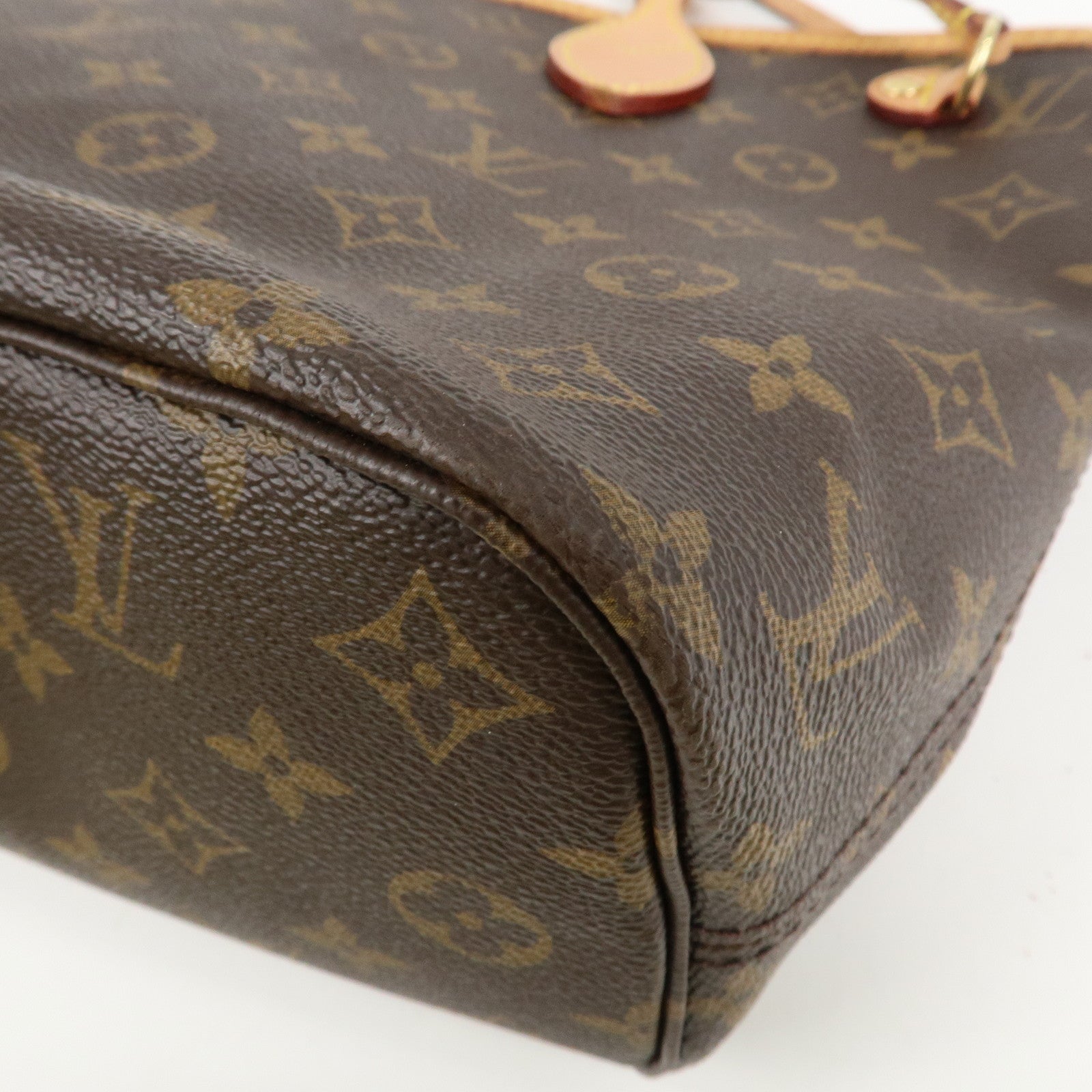 Louis Vuitton Monogram Neverfull PM Tote Bag Brown M41245 Used