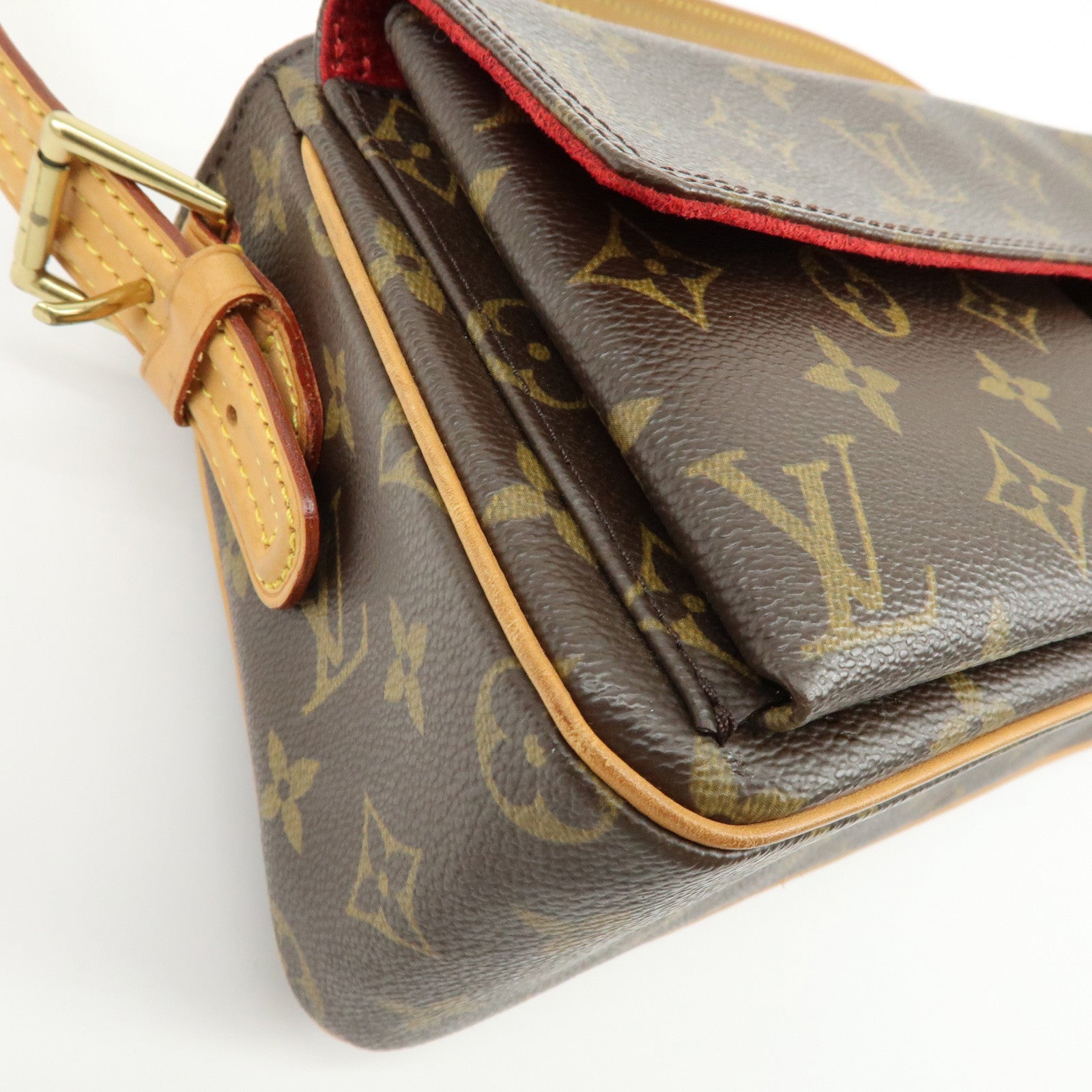 Louis Vuitton Monogram Vivacite Shoulder Bag Hand Bag M51164