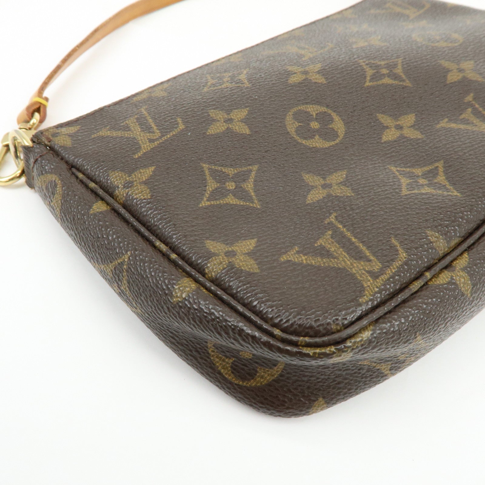 Louis Vuitton Monogram Pochette Accessoires Pouch Hand Bag M51980