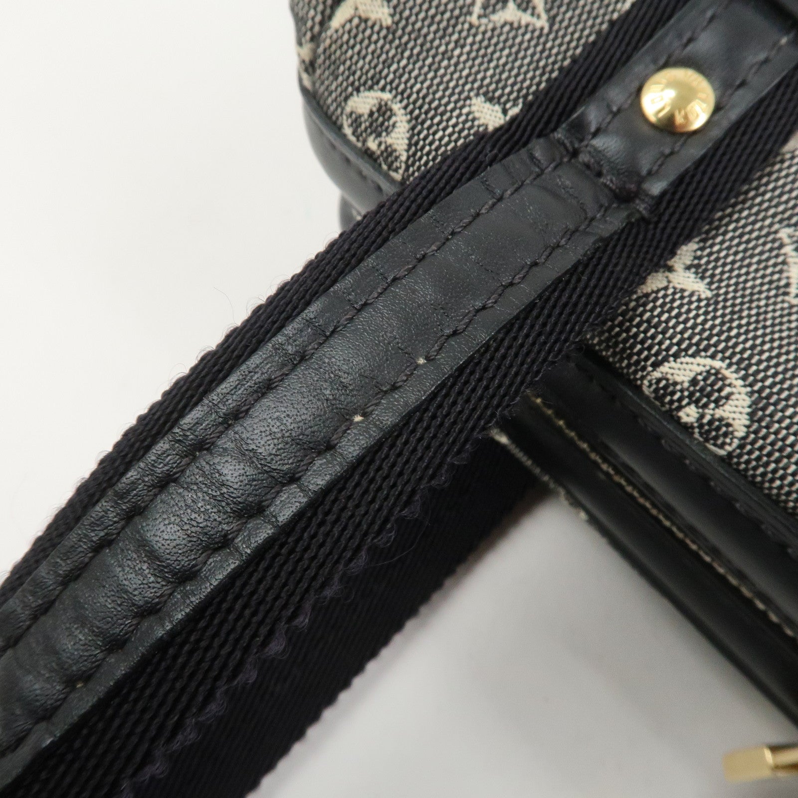 Louis Vuitton Monogram Mini Josephine PM Hand Bag Noir M92049