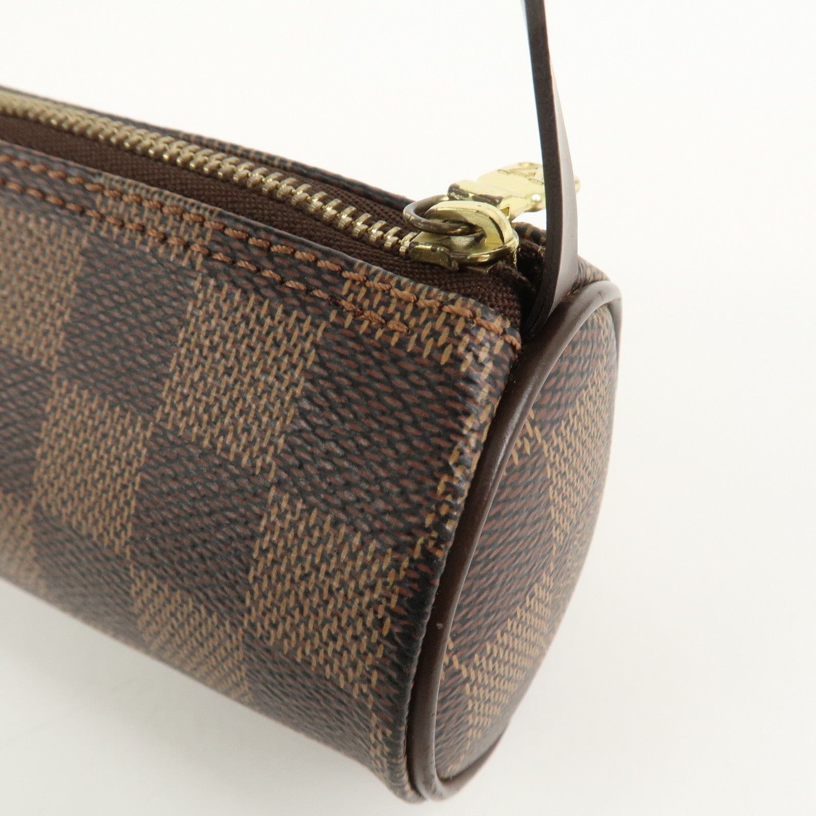 Louis Vuitton Damier Mini Pouch for Papillon Bag Brown