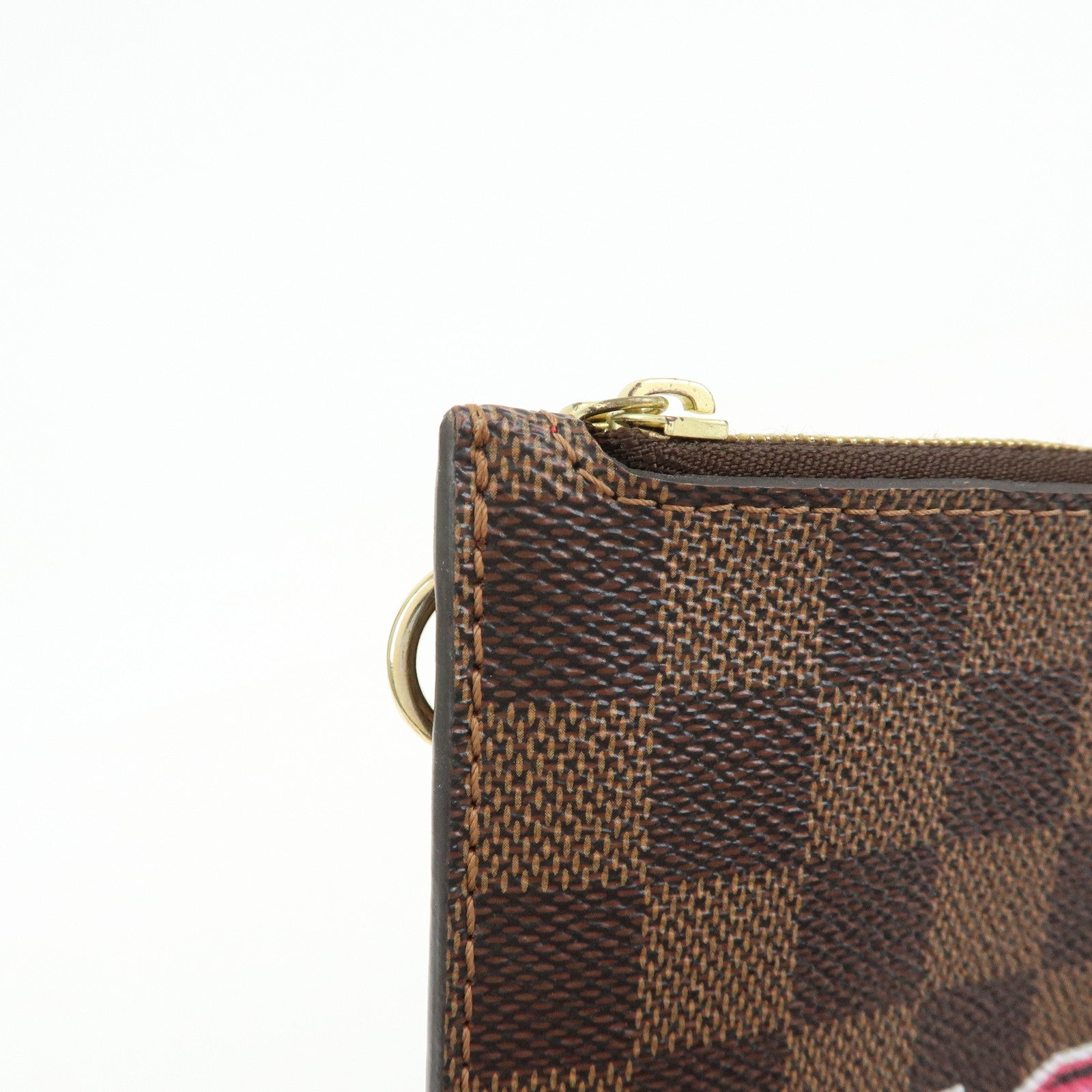 Louis Vuitton Damier Canvas Pouch for Neverfull MM Tote Bag N40049