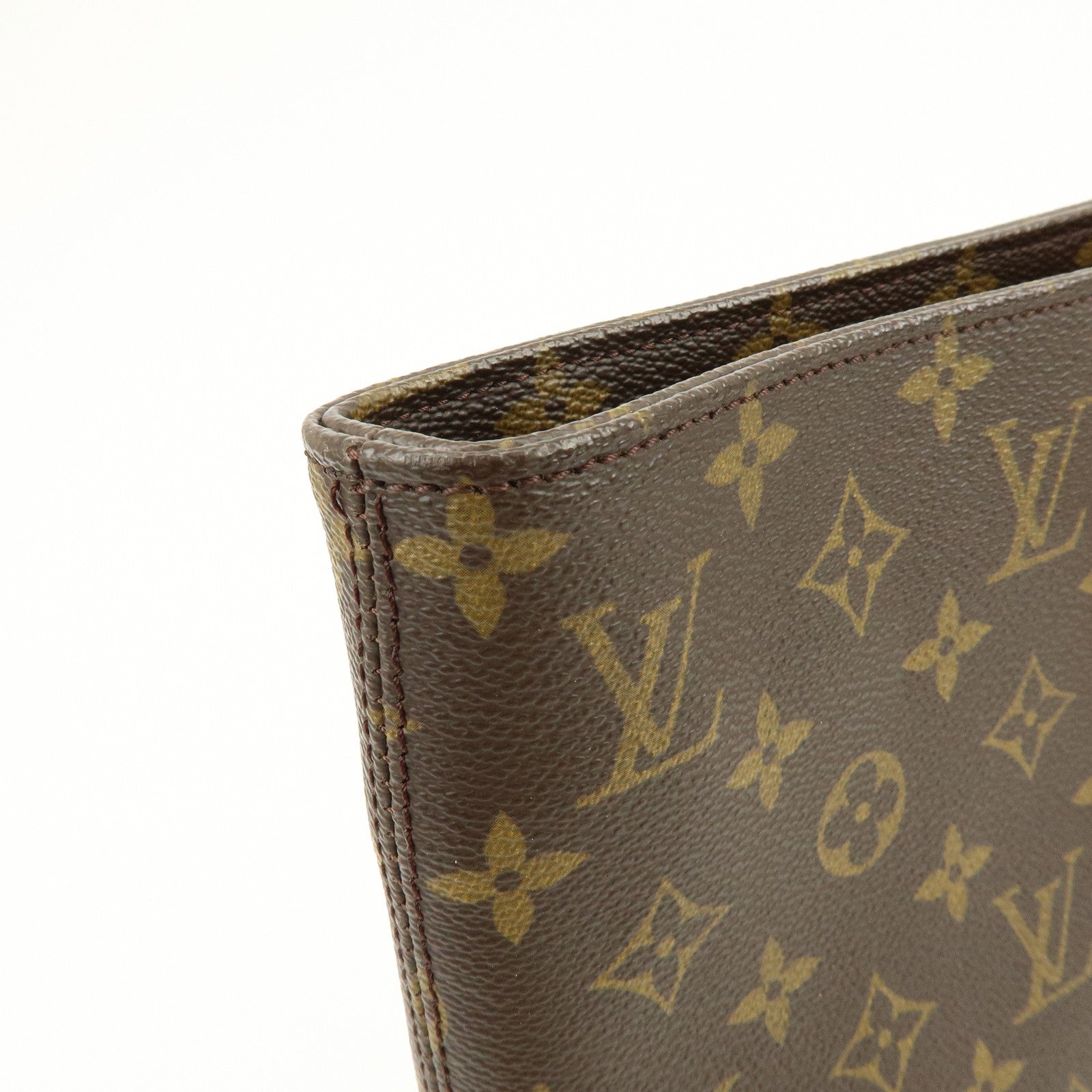 Louis Vuitton Monogram Luco Tote Bag Shoulder Bag Brown M51155