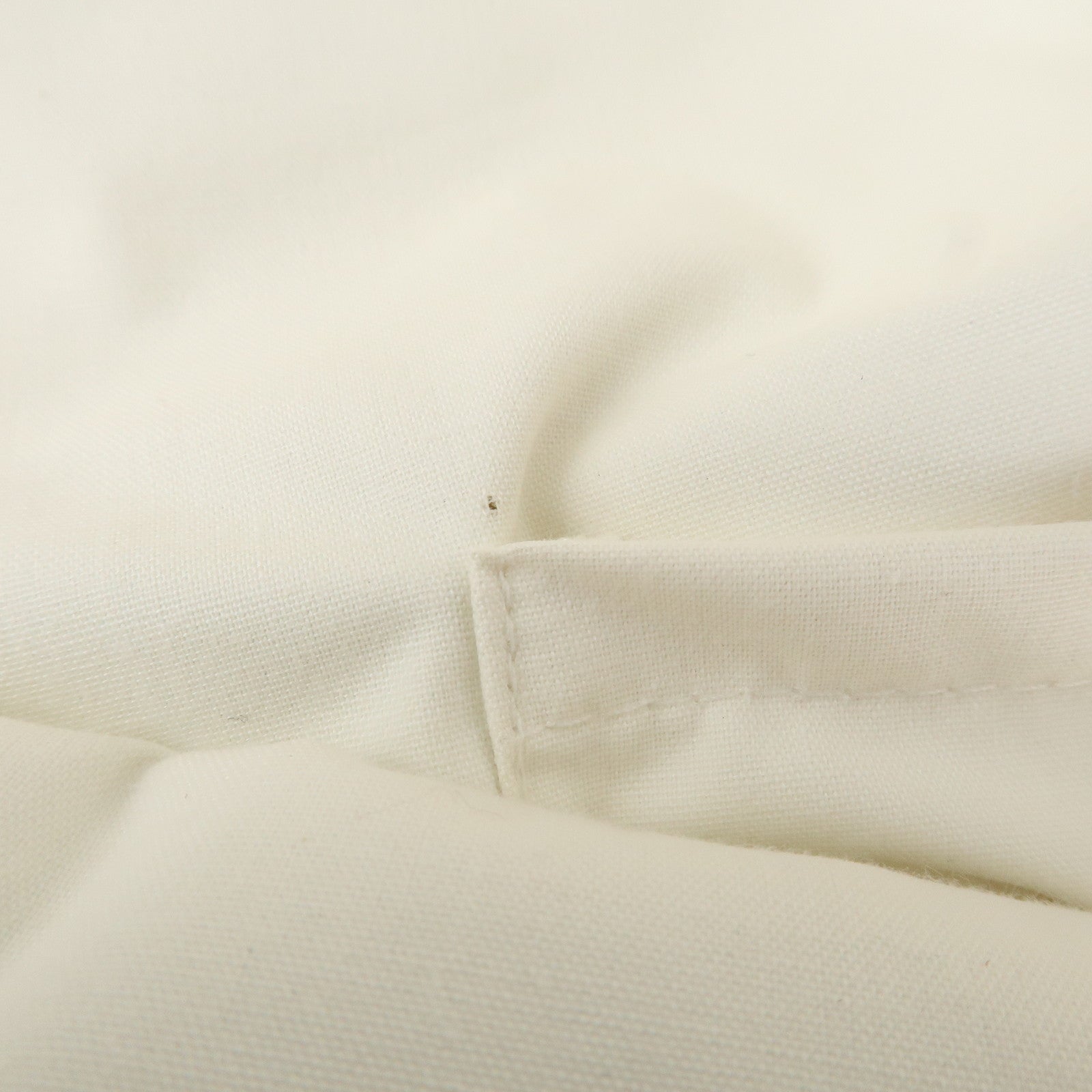 HERMES  Cotton Canvas Tote Bag Shoulder Bag Parrot Pattern Orange Green Used