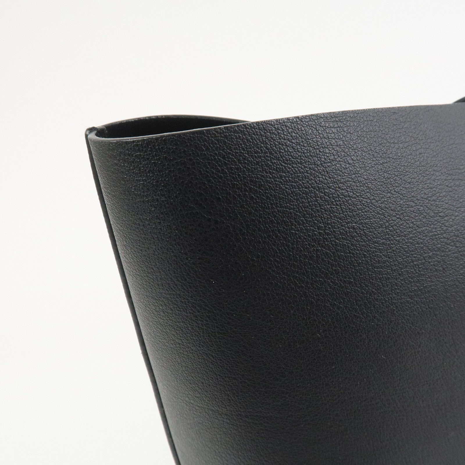 SAINT LAURENT PARIS Shopping Bag EAST WEST Tote Bag Black 600281