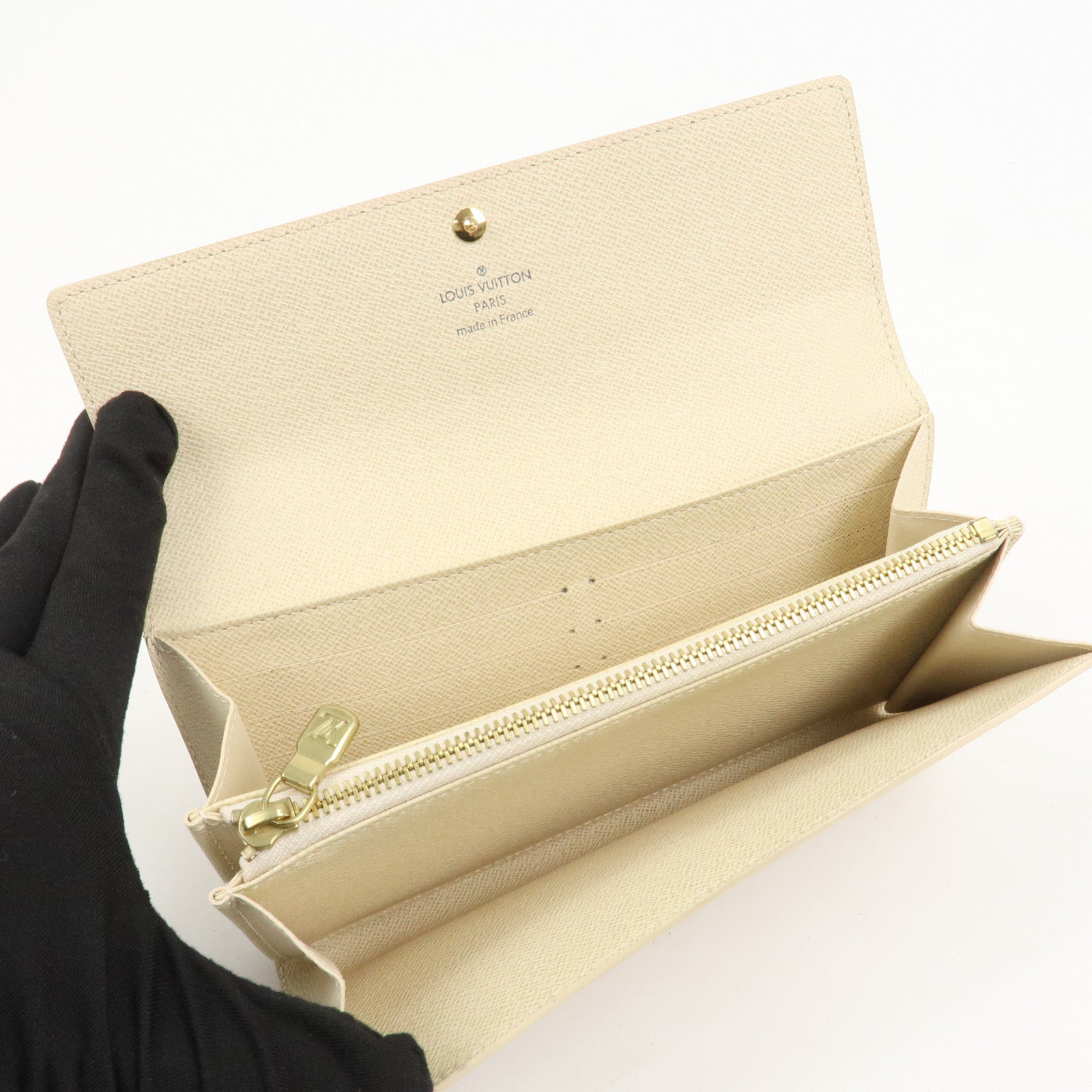 Louis Vuitton Damier Azur Portefeuille Sarah Long Wallet N61735