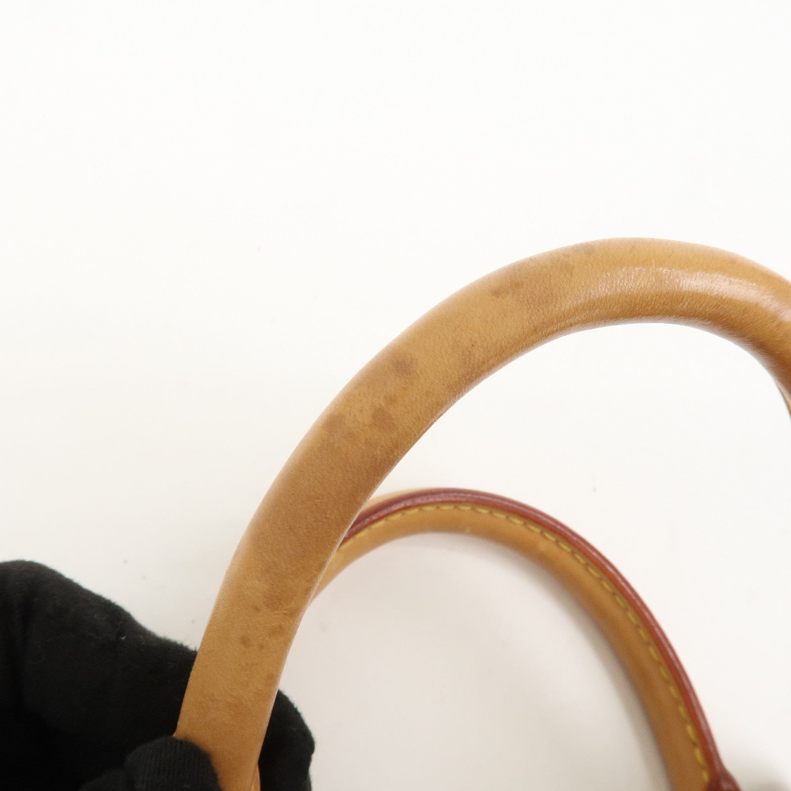 Louis Vuitton Monogram Denim Pleaty Hand Bag Blue M95020