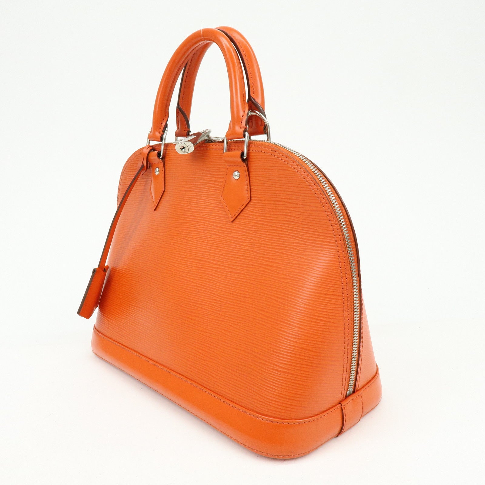 Louis Vuitton Epi Alma PM Hand Bag Pimont Orange M40623