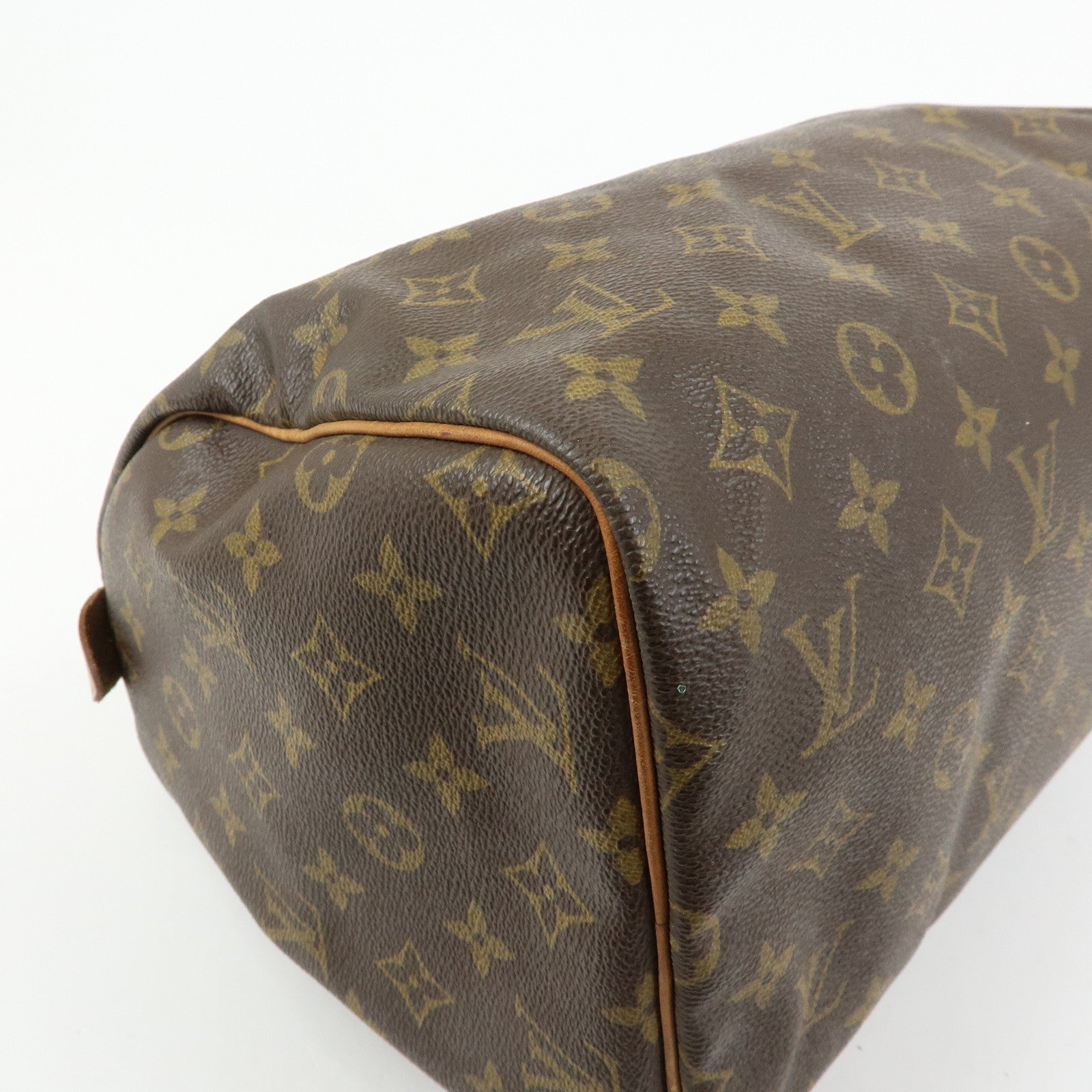 Louis Vuitton Monogram Speedy 30 Boston Bag Hand Bag Brown M41526