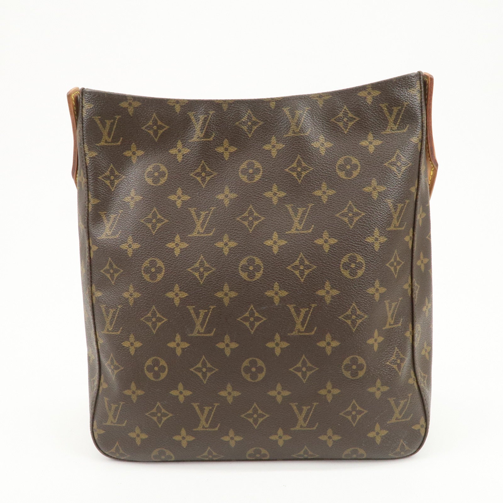 Louis Vuitton Monogram Looping GM Shoulder Bag Brown M51145