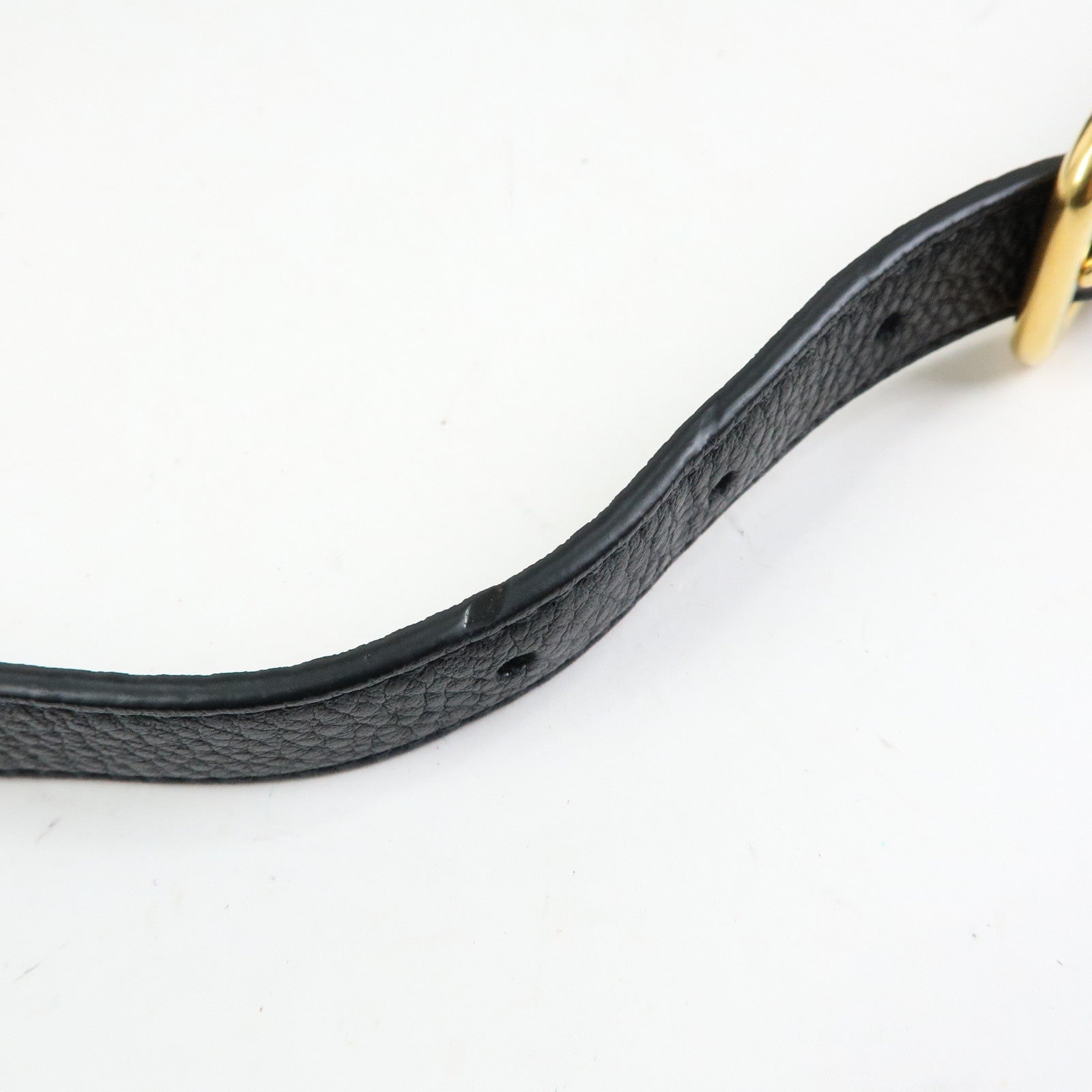 PRADA Logo Nylon Leather 2Way Shoulder Bag Hand Bag Black BN2032