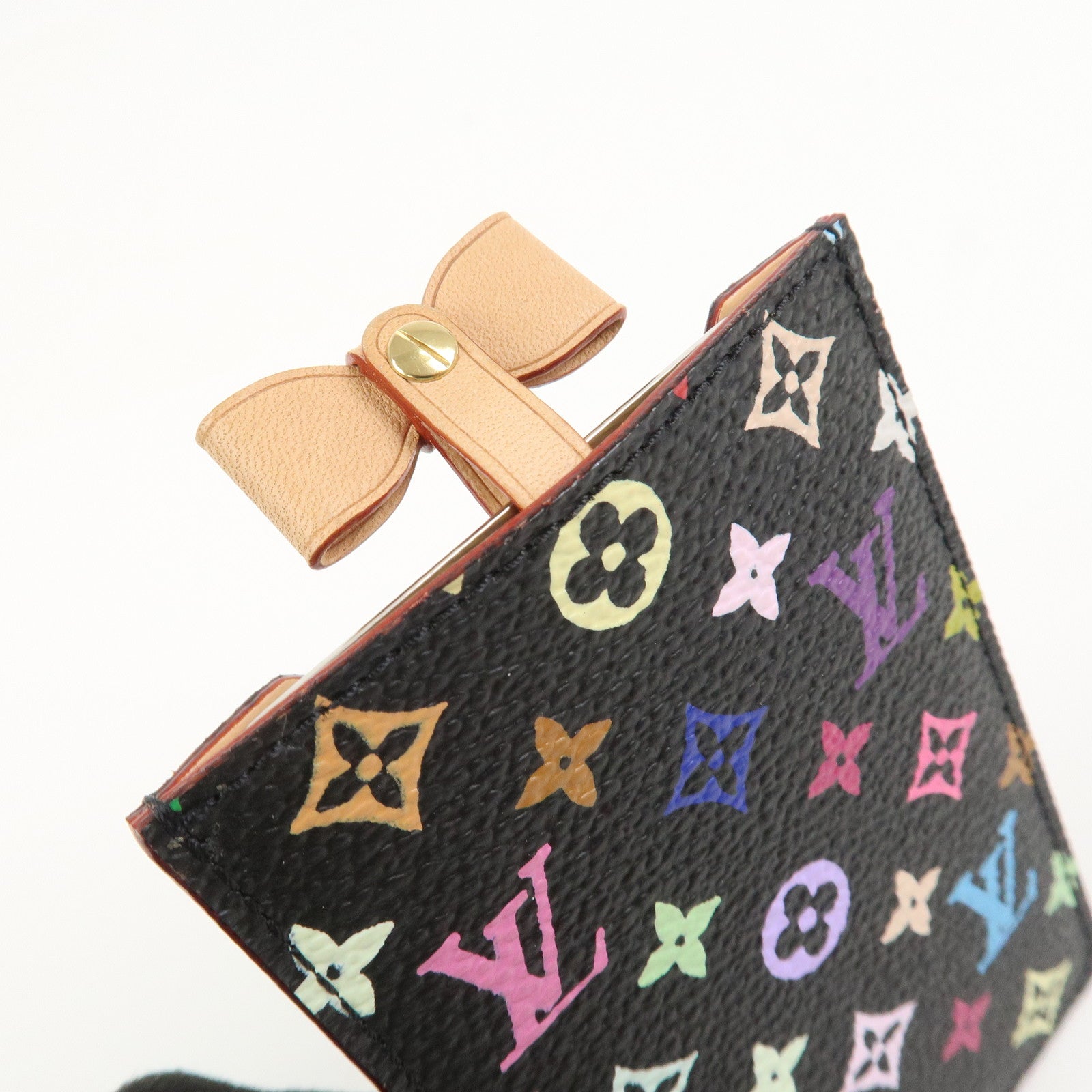 Louis Vuitton Monogram Multicolor Etui Miroir Mirror Noir M92650