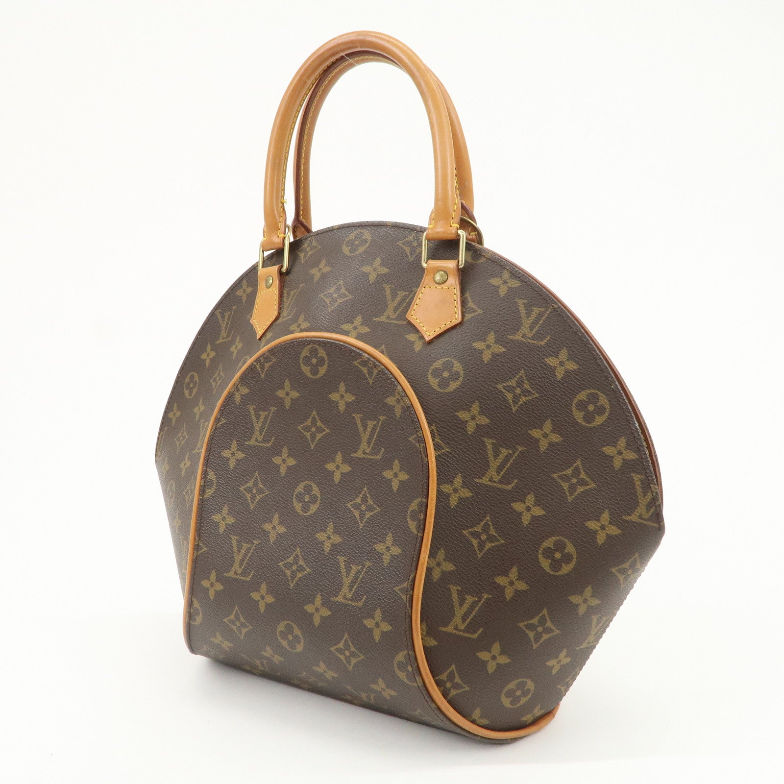 Louis Vuitton Monogram Ellipse MM Hand Bag Brown M51126