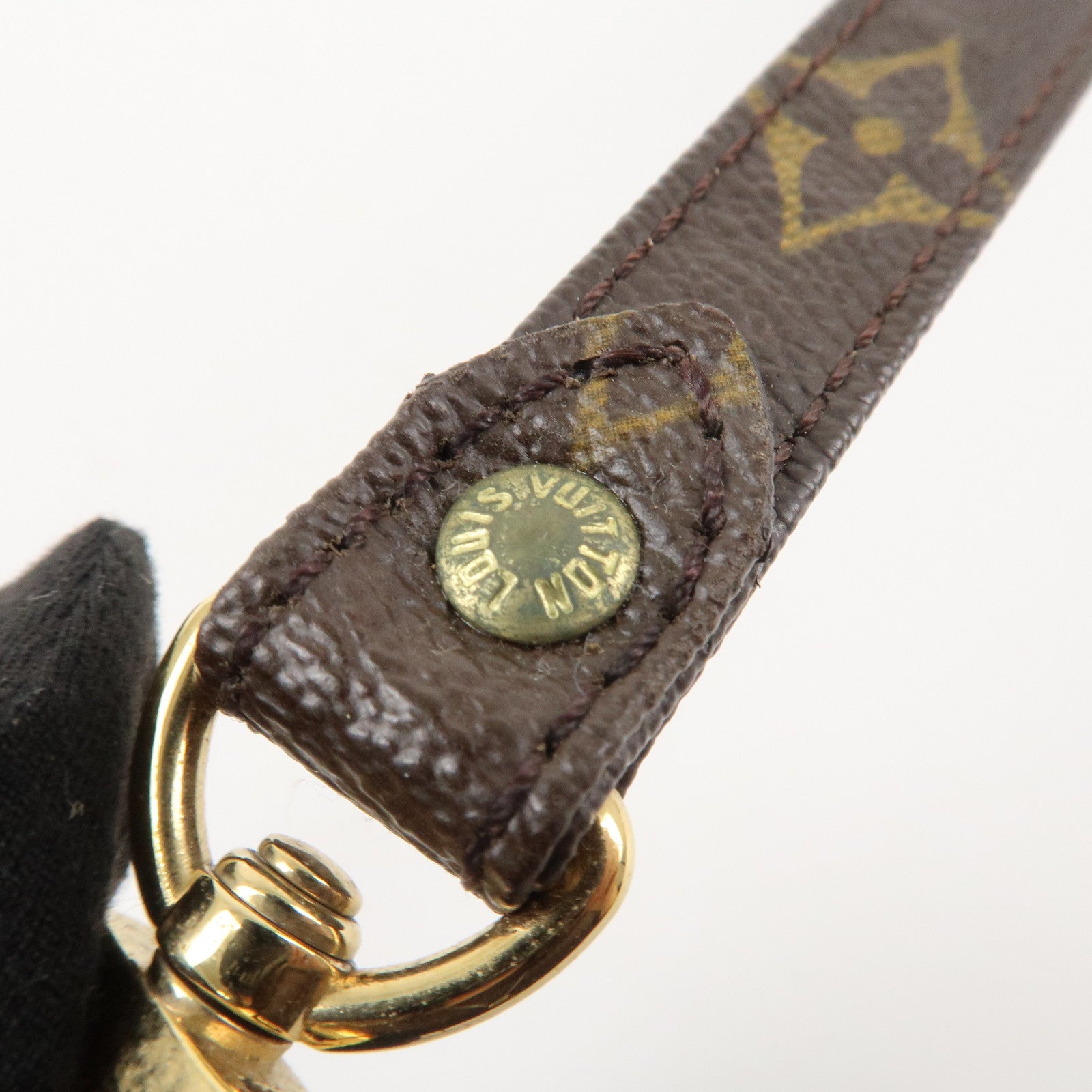 Louis Vuitton Monogram Canvas Shoulder Strap 120cm Brown J75010 Used