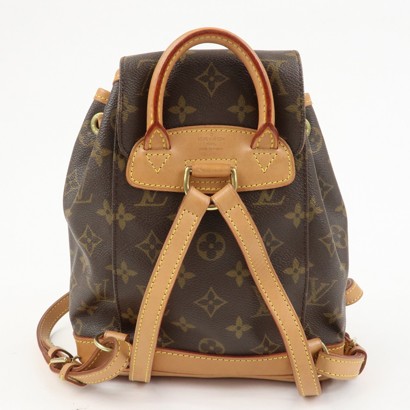 Louis Vuitton Monogram Canvas Mini Montsouris Backpack Brown M51137