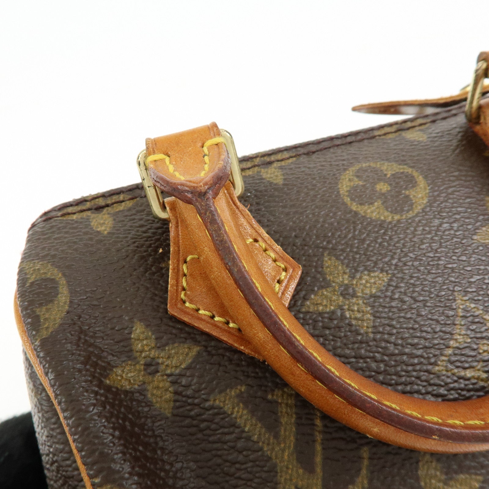 Louis Vuitton Monogram Canvas Mini Speedy Hand Boston Bag M41534