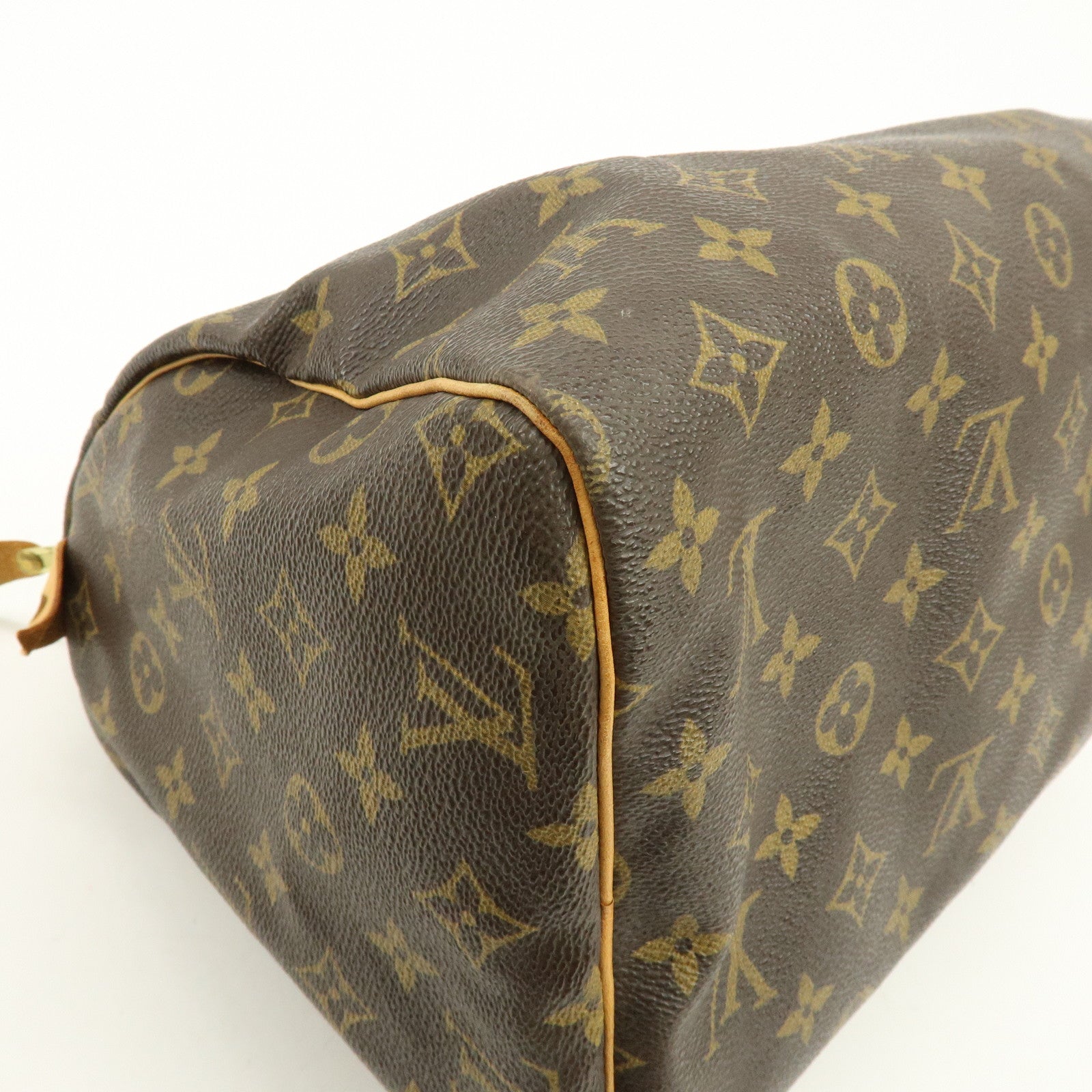 Louis Vuitton Monogram Speedy 30 Boston Bag Hand Bag Brown M41526