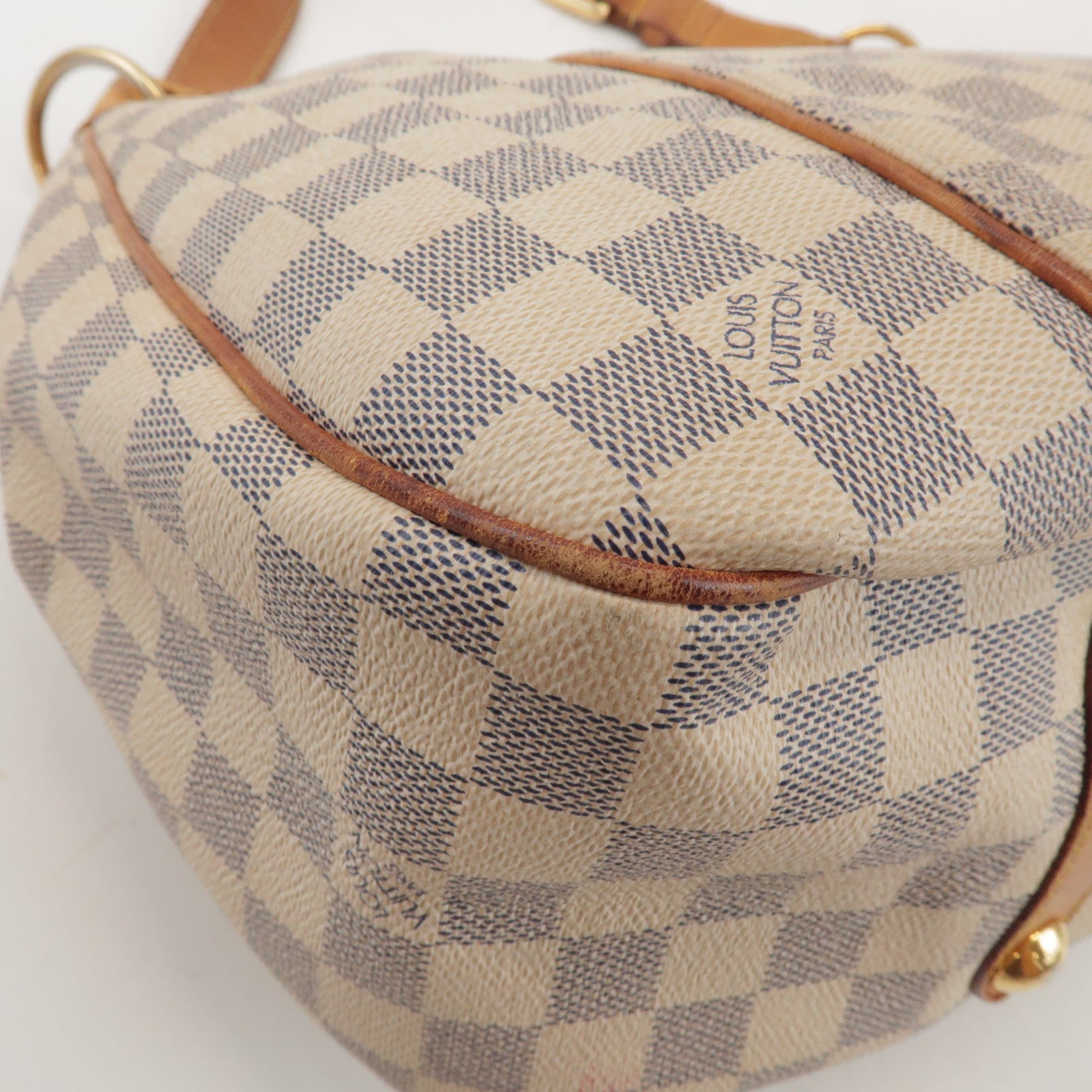 Louis Vuitton Damier Azur Canvas Galliera PM Shoulder Bag N55215