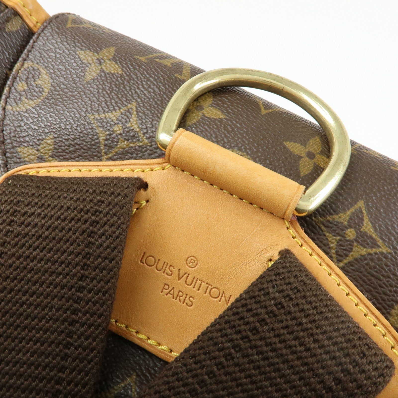 Louis Vuitton Monogram Montsouris GM Backpack Brown M51135
