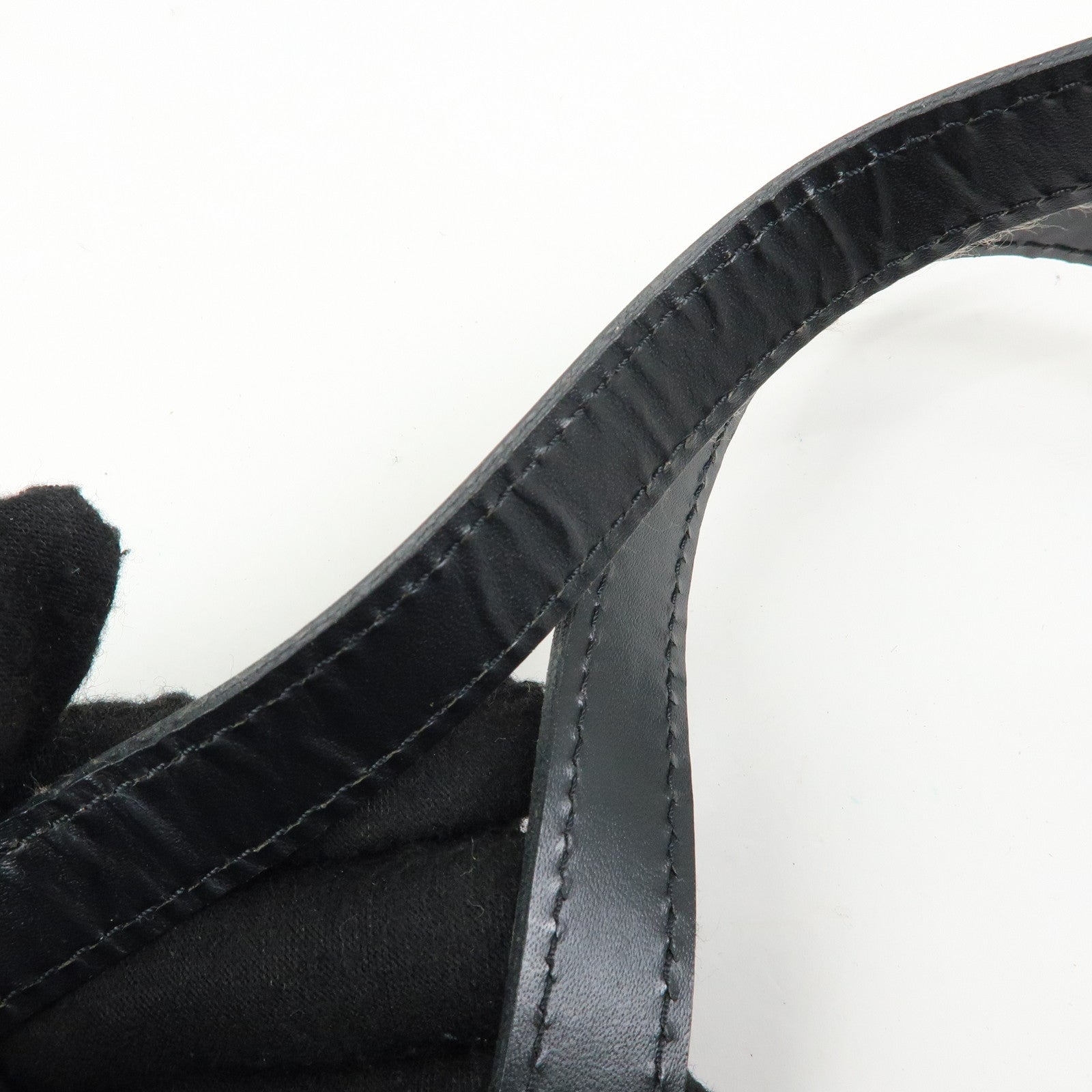 Louis Vuitton Epi Soufflot Shoulder Bag Hand Bag Noir M52222