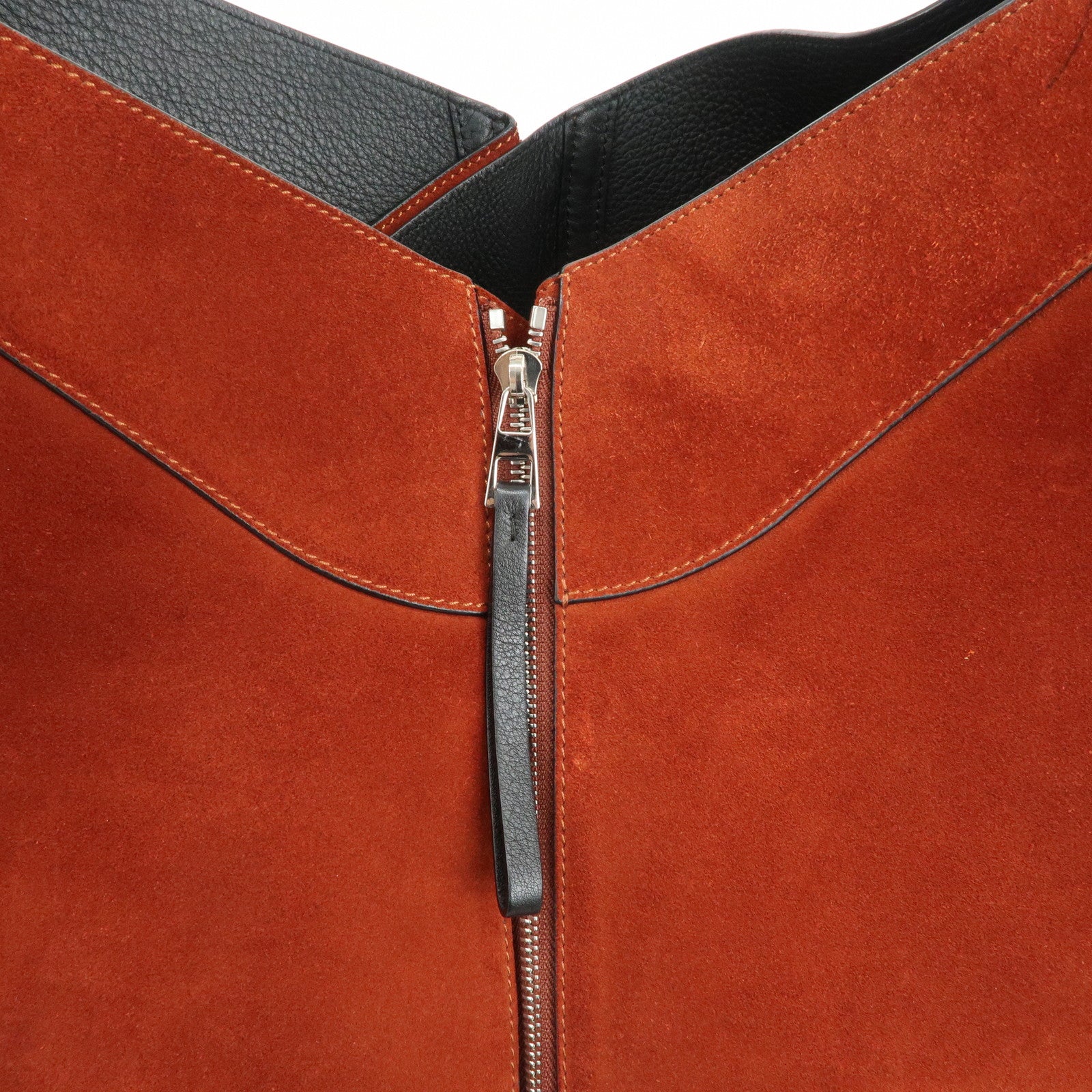 LOEWE Anagram Leather Suede Hammock Large 2Way Shoulder Bag Brown