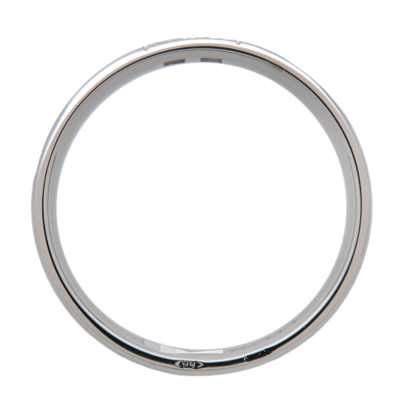 HERMES Ever Heracles 11P Diamond Ring #50 750WG White Gold US5-5.5