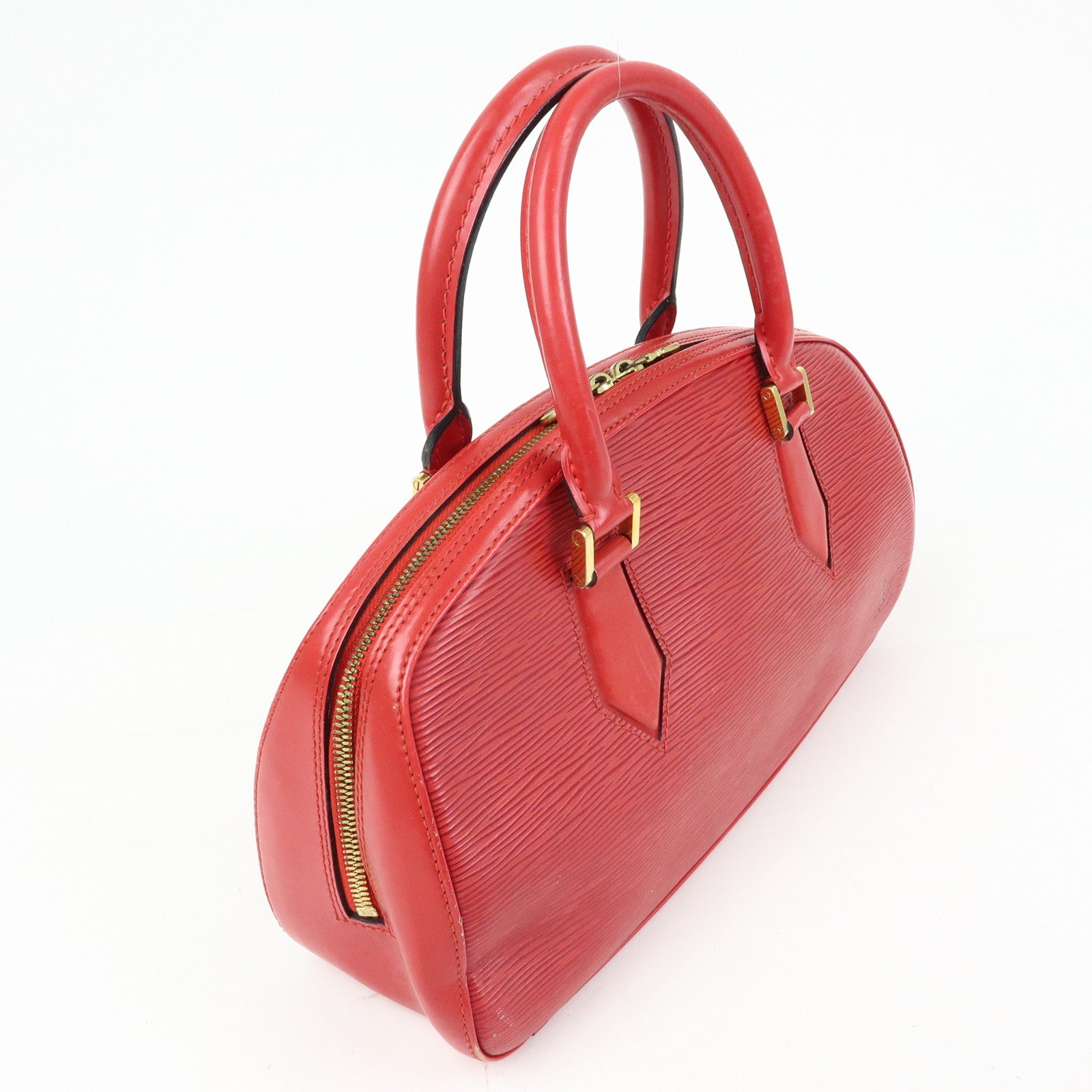 Louis Vuitton Epi Leather Jasmine Hand Bag Castilian Red M52087