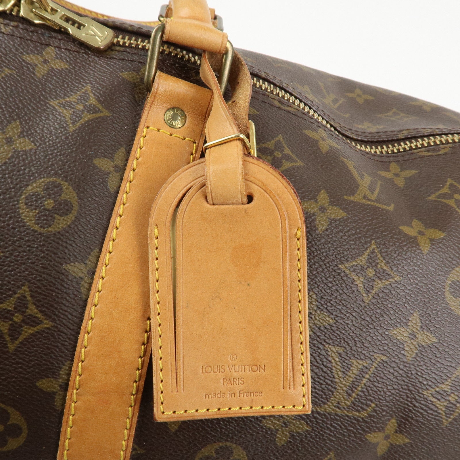 Louis Vuitton Monogram Keep All Bandouliere 60 Boston Bag M41412