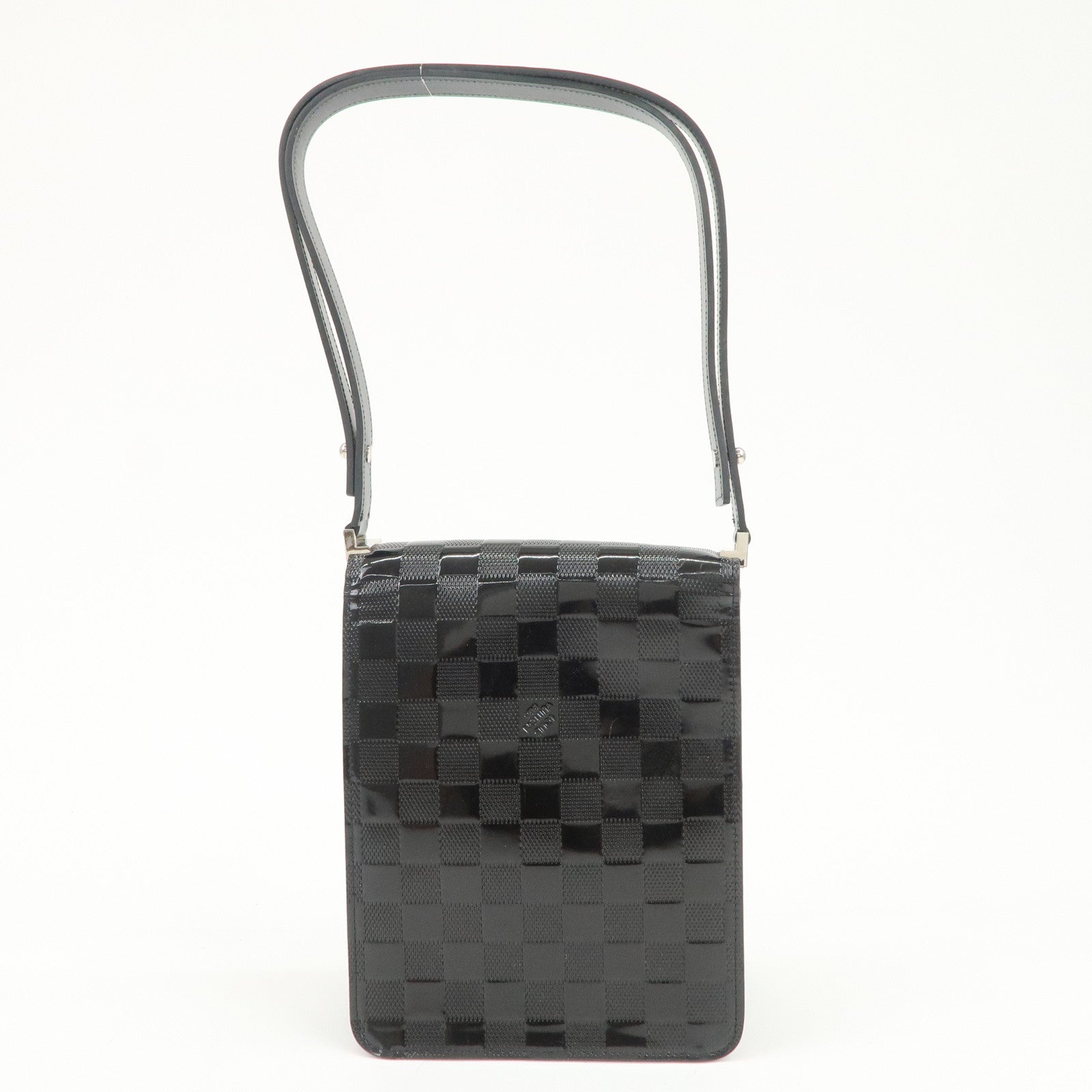 Louis Vuitton Damier Vernis Club Shoulder Bag Noir M92127