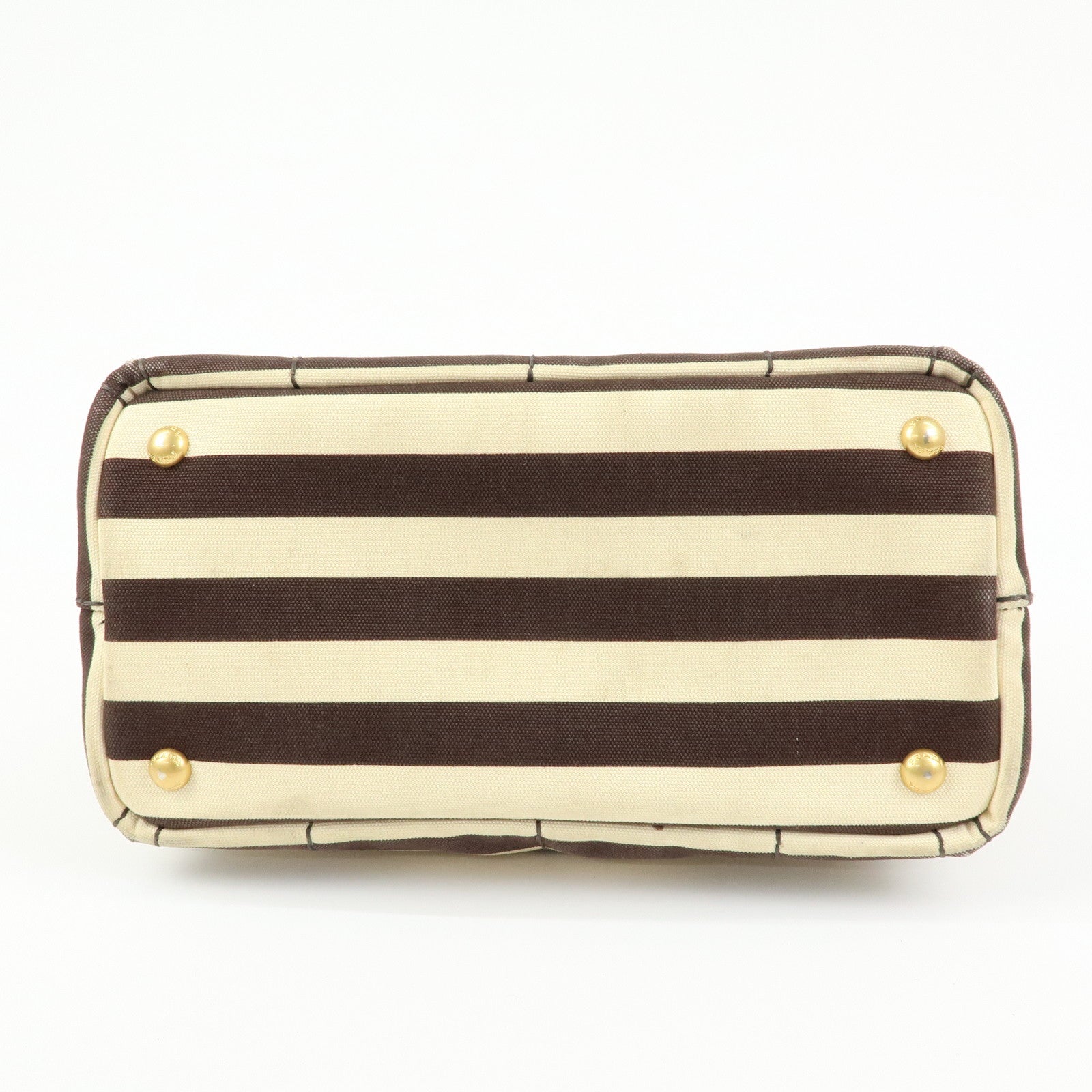 PRADA Triangle Logo Canapa Canvas 2Way Hand Bag Shoulder Bag B2642B