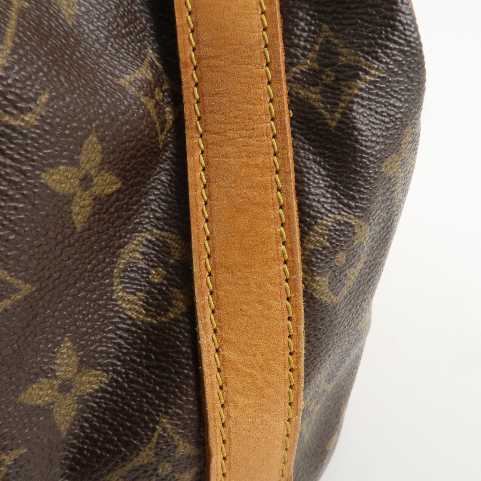 Louis Vuitton Monogram Canvas Petit Noe Shoulder Bag Brown M42226